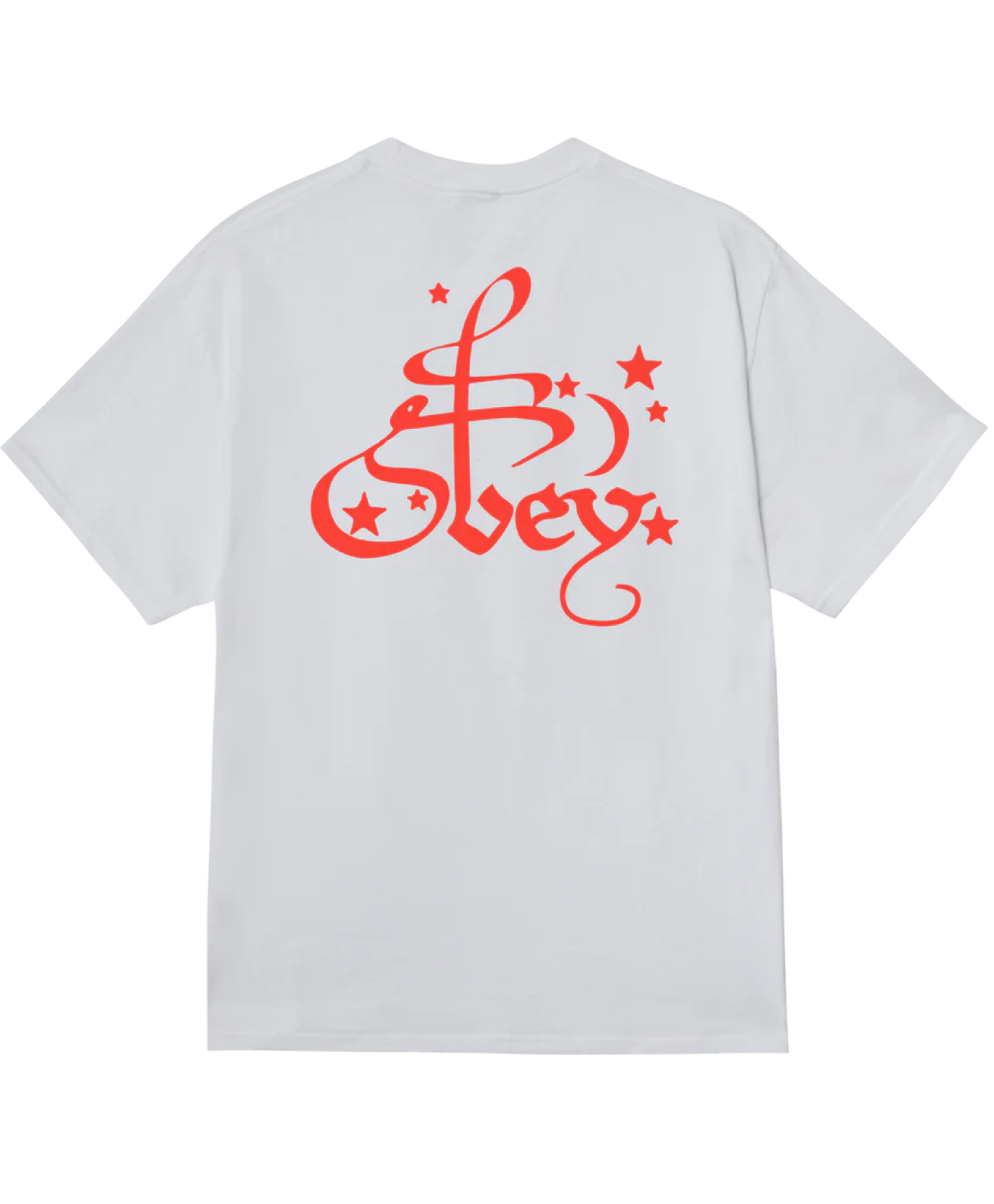 OBEY MOON & STARS TEE WHITE