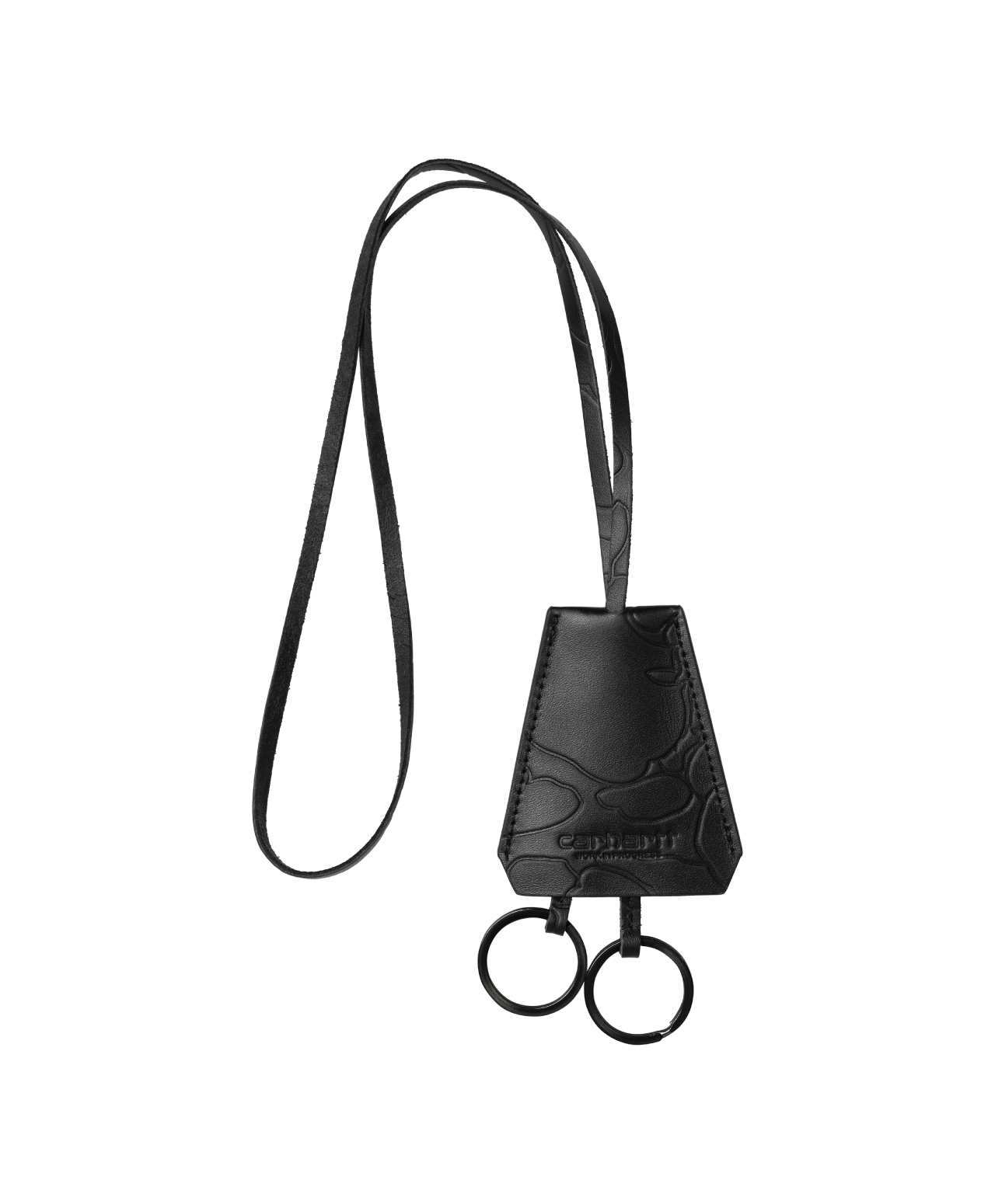CARHARTT WIP CAMO DUCK KEYBELL BLACK/BLACK