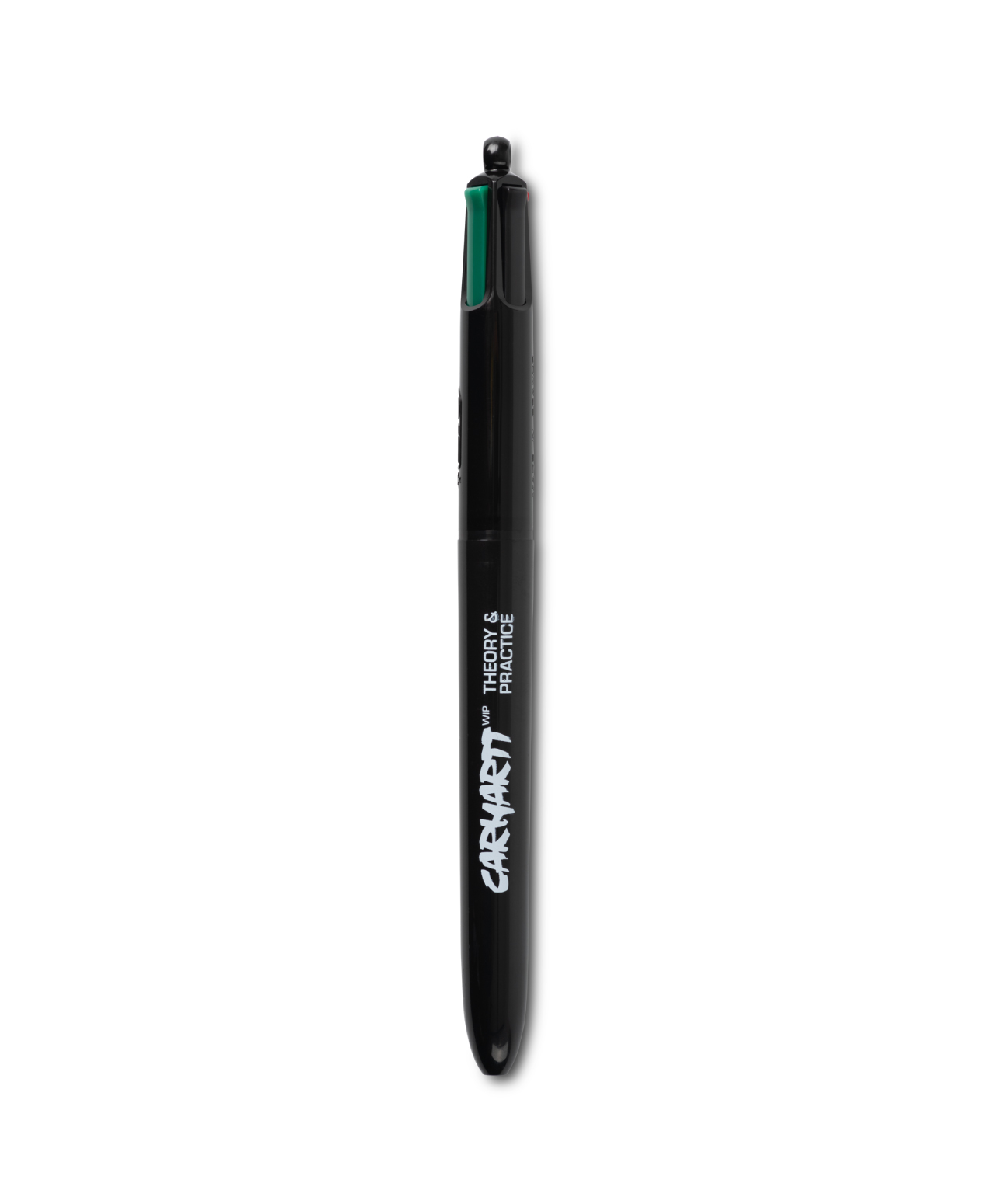 CARHARTT WIP THEORY AND PRACTICE 4-COLOR BALL PEN BLACK/WHITE