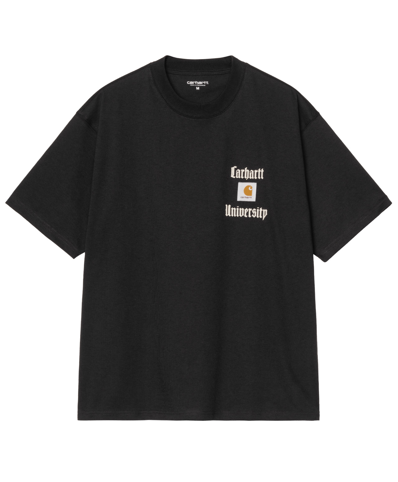 CARHARTT WIP SCHOOLING HEART TEE BLACK