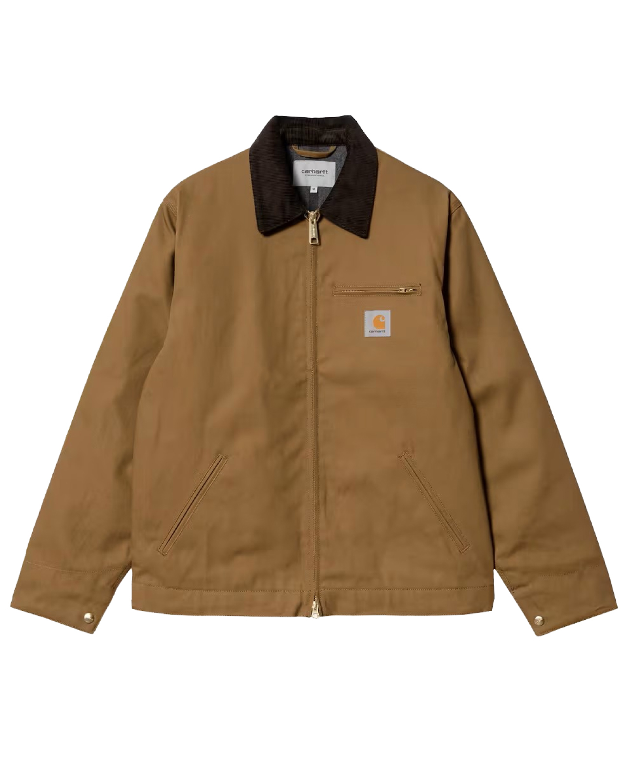 CARHARTT WIP DETROIT JACKET HAMILTON BROWN/TOBACCO RIGID