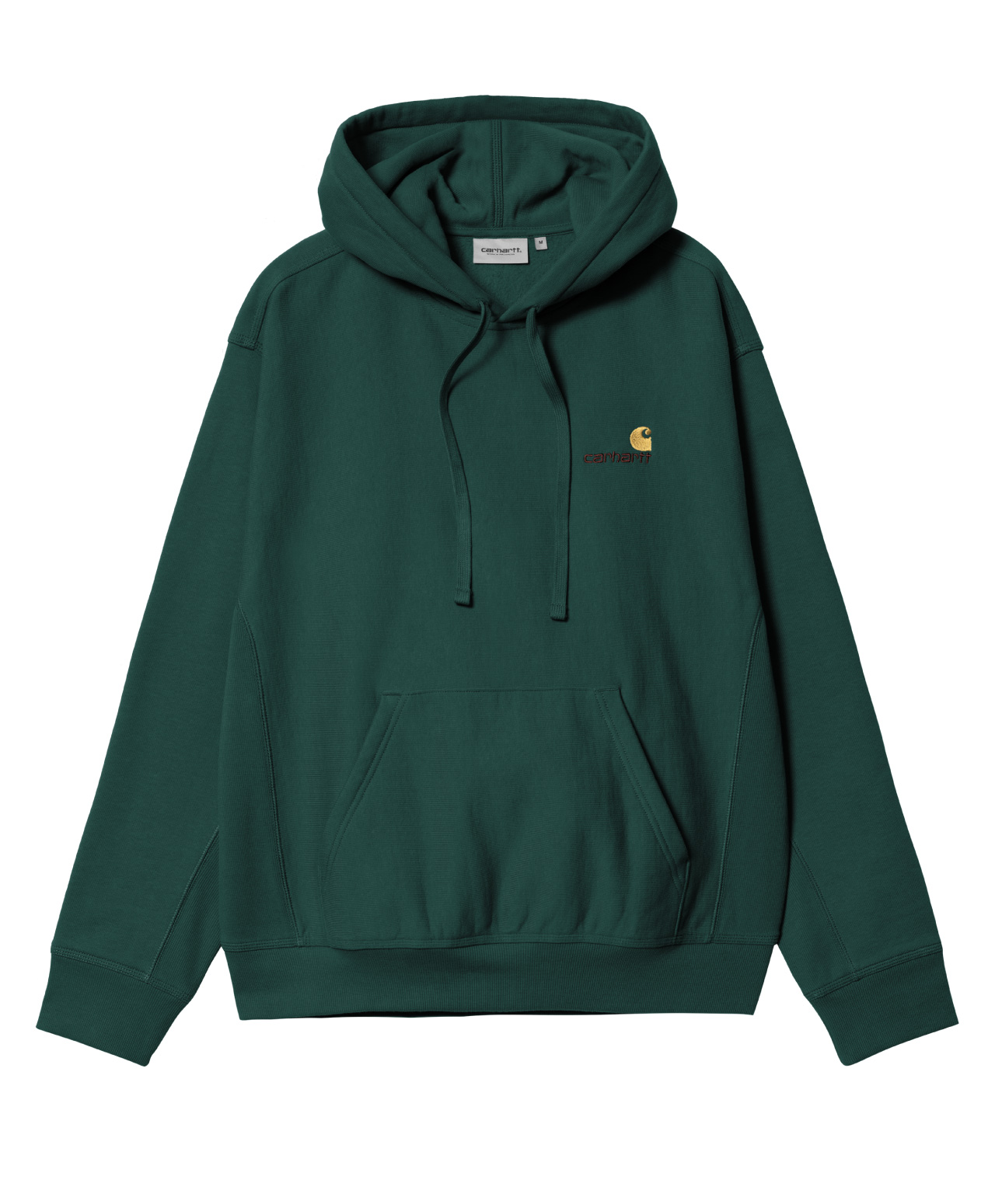CARHARTT WIP AMERICAN SCRIPT HOOD DARK FIR