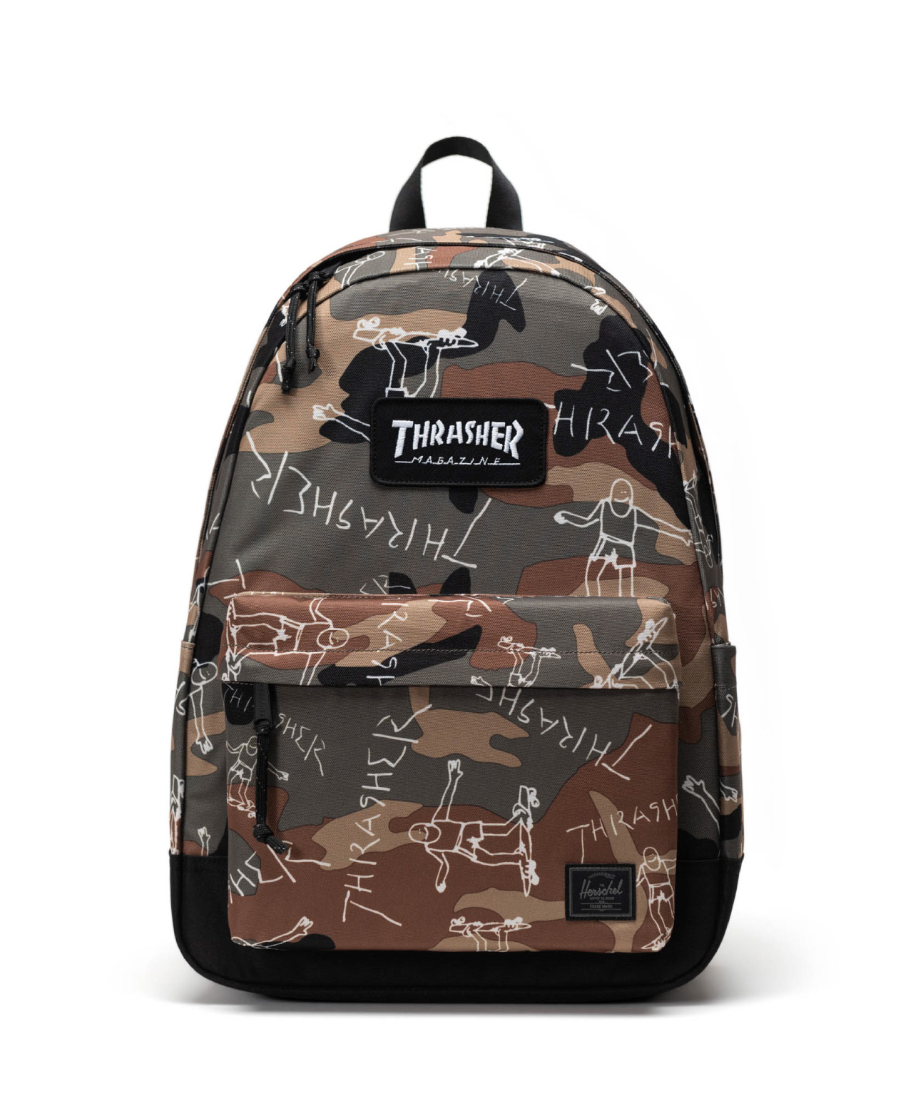HERSCHEL X THRASHER GONZ CLASSIC XL BACKPACK WOODLAND CAMO