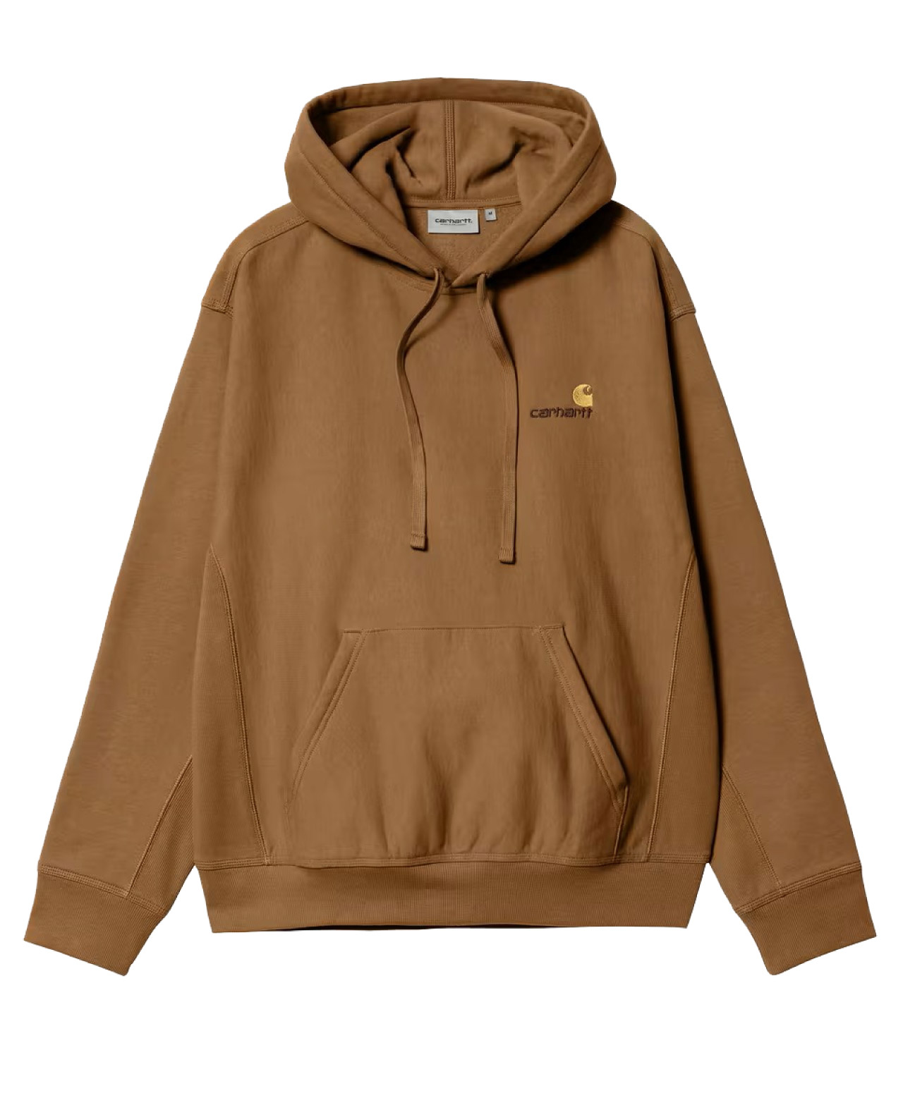 CARHARTT WIP AMERICAN SCRIPT HOOD HAMILTON BROWN