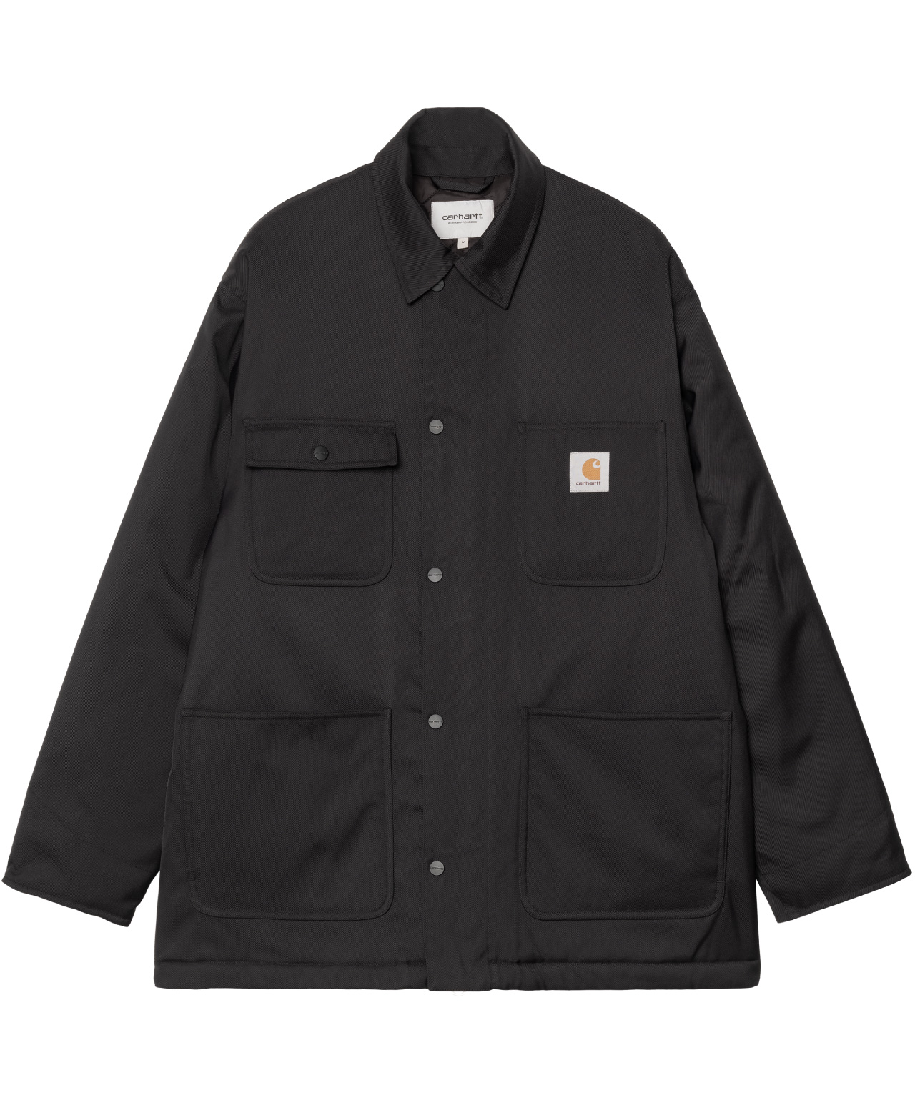 CARHARTT WIP LEROY CHORE COAT BLACK
