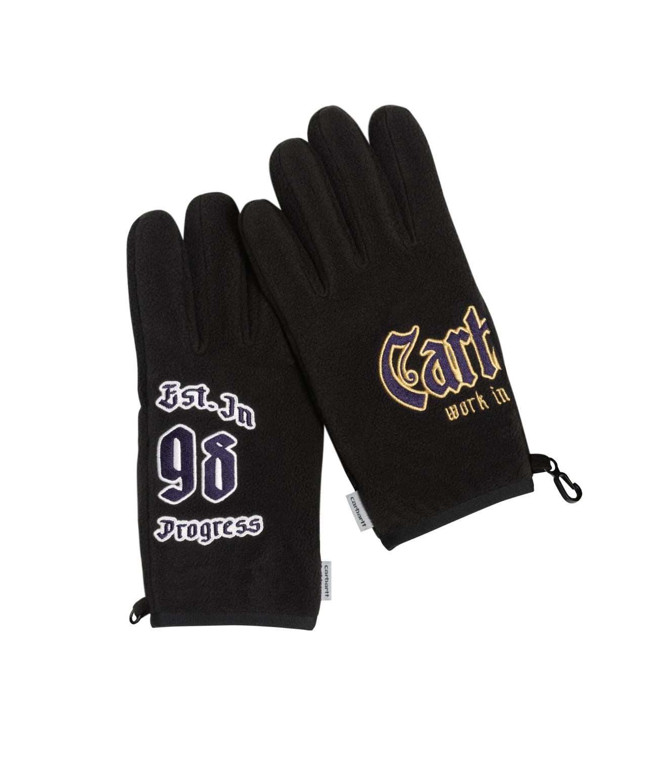 CARHARTT WIP DUAL GLOVES BLACK/MULTI