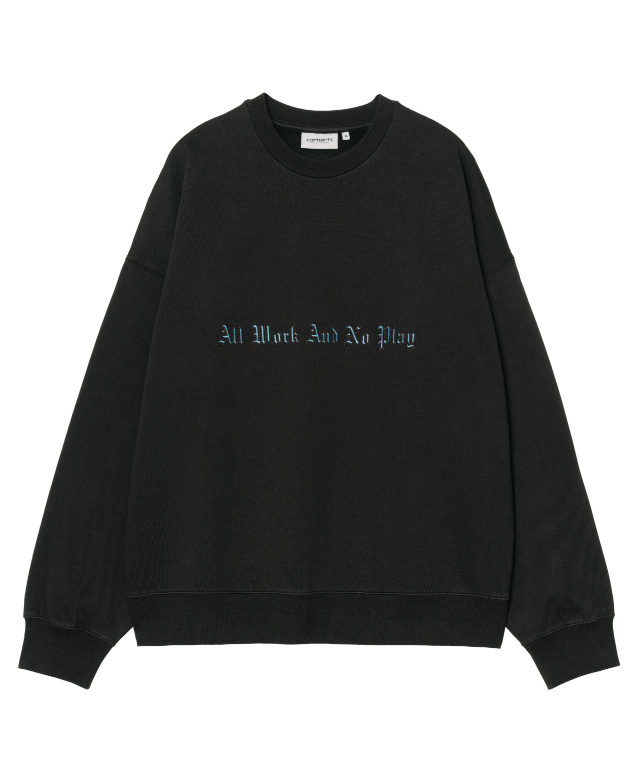 CARHARTT WIP NO PLAY CREW BLACK