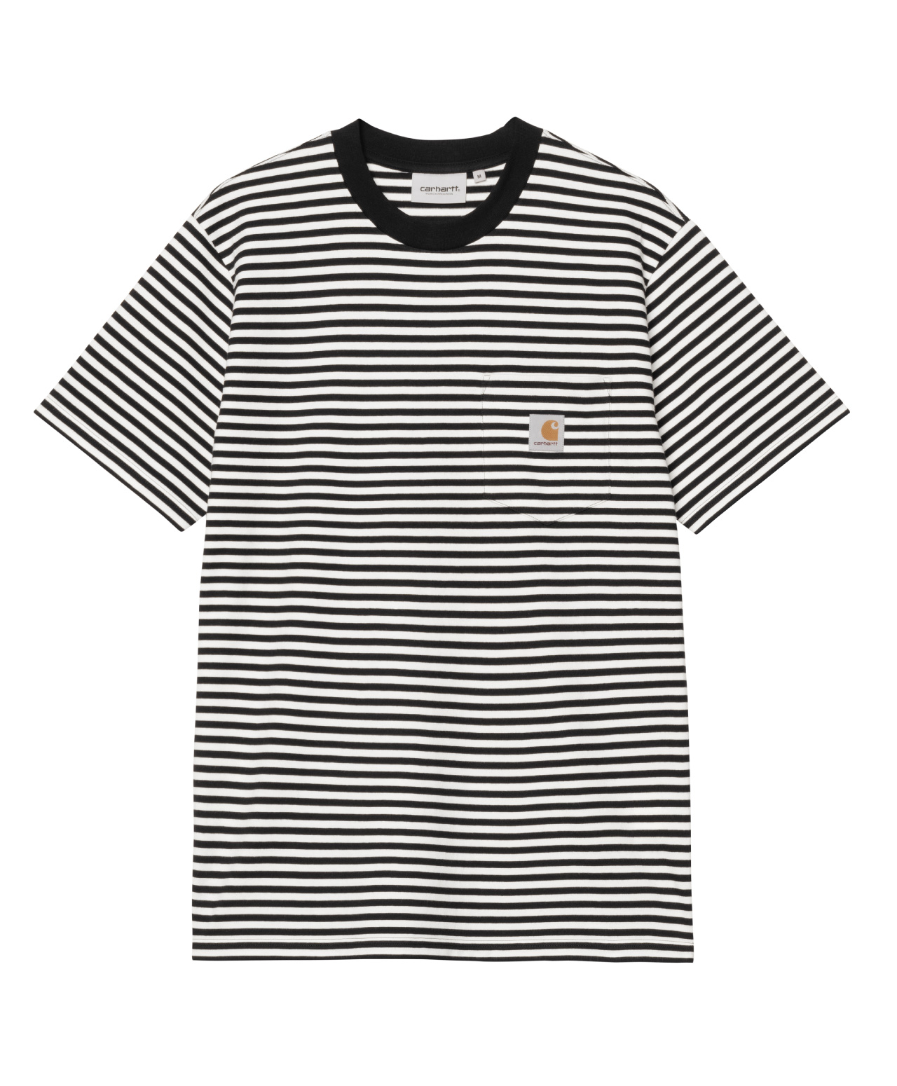 CARHARTT WIP VERNER POCKET TEE BLACK/WAX