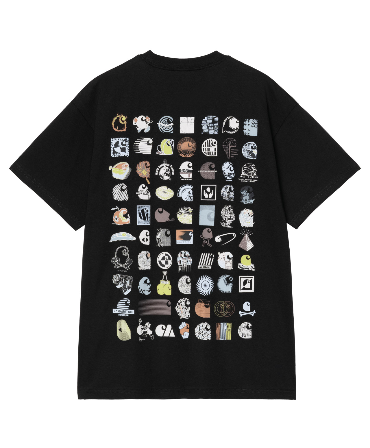 CARHARTT WIP C LOGO ARCHIVE TEE BLACK