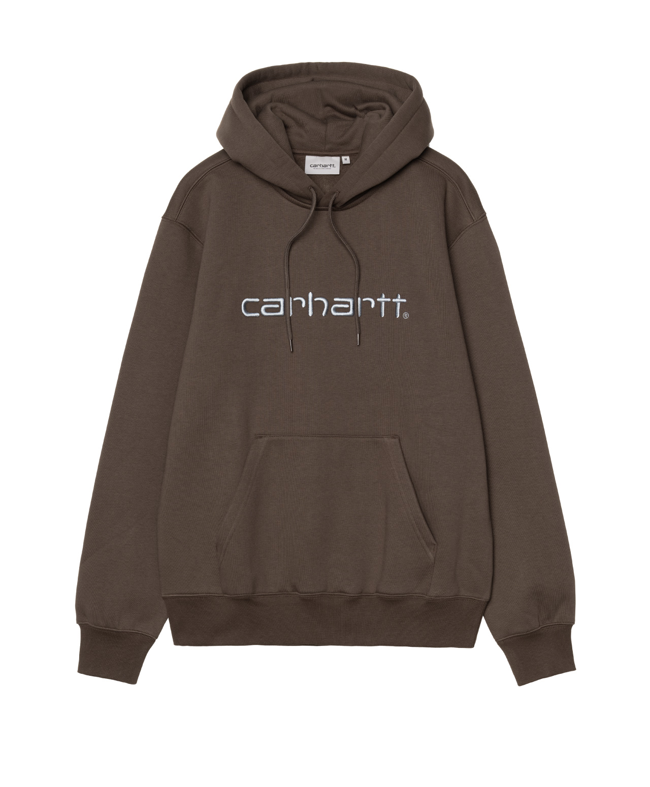 CARHARTT WIP LOGO HOOD VITOLA/CITADEL