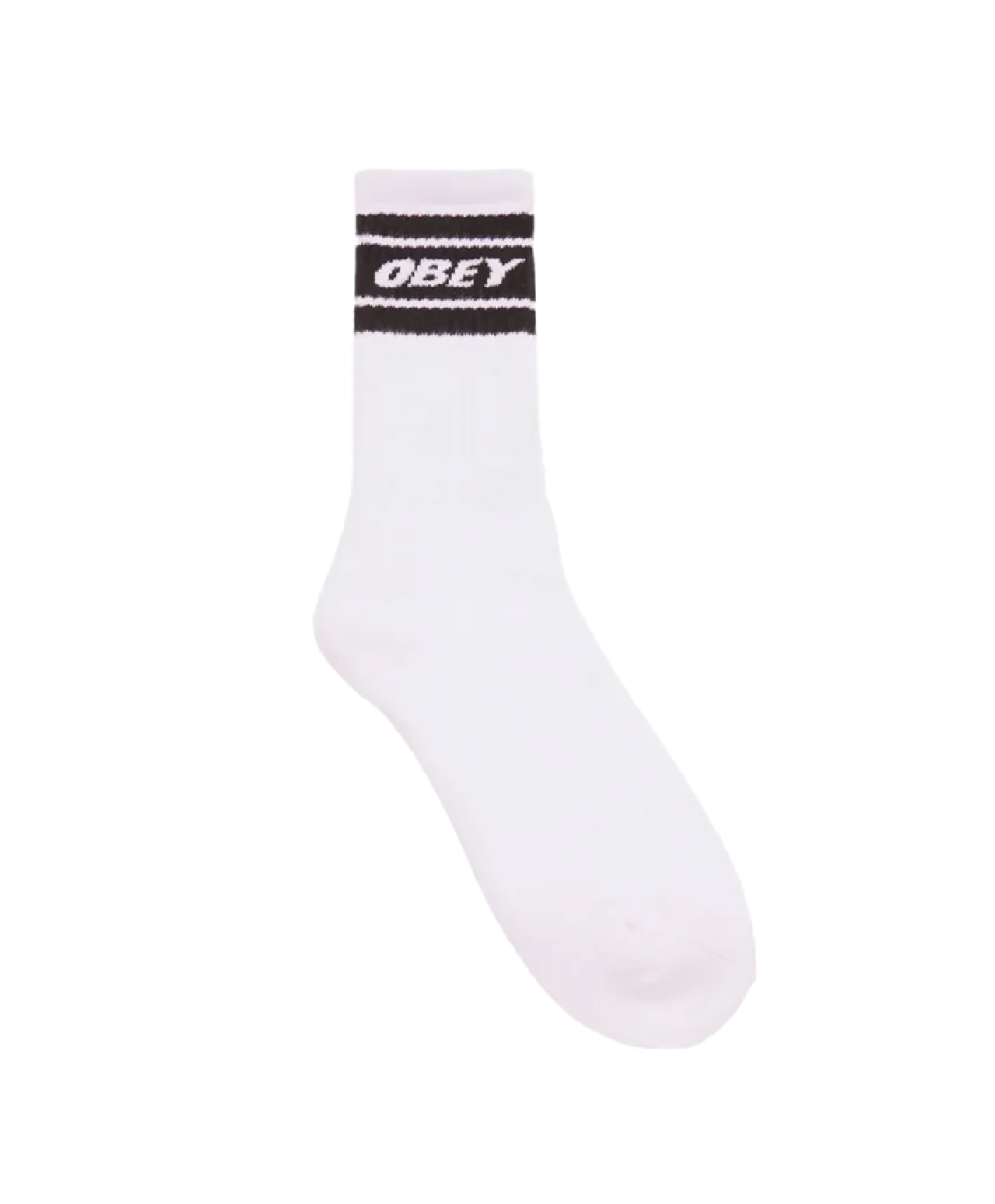 OBEY COOPER II SOCKS WHITE/BLACK