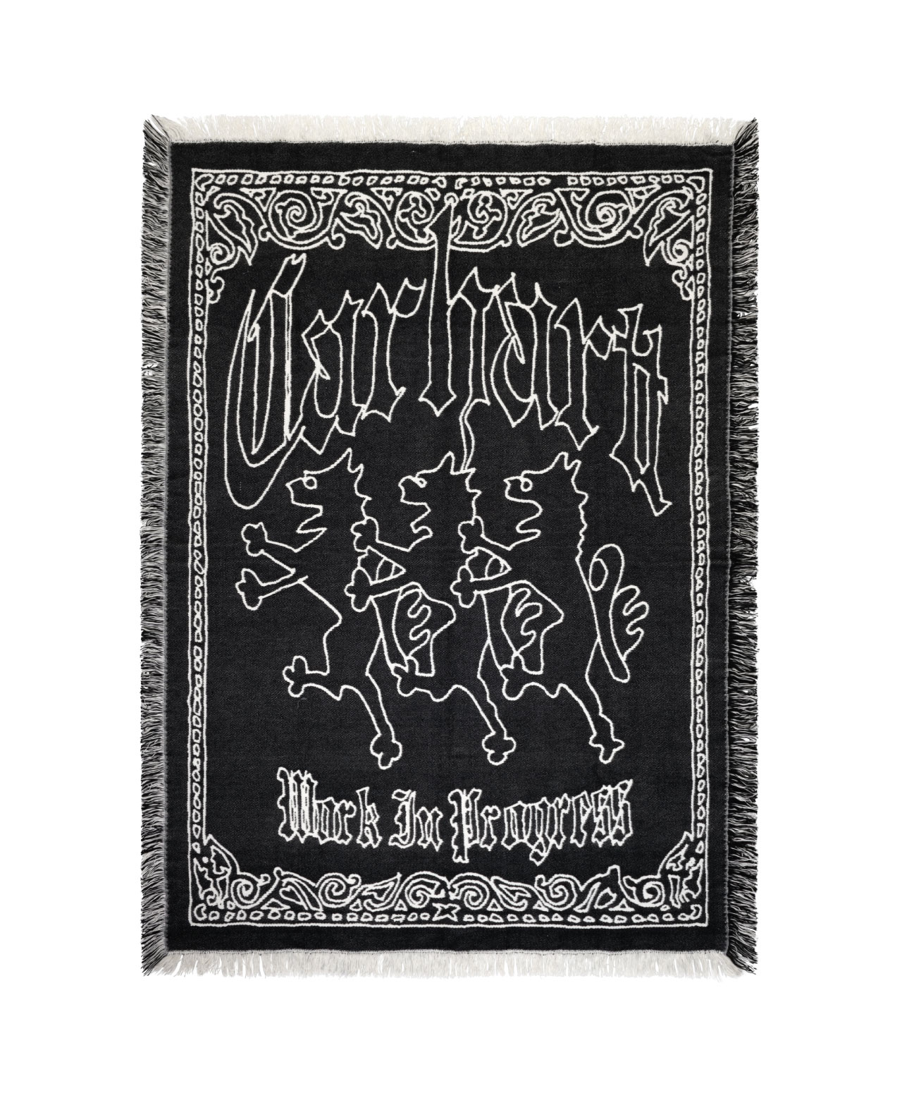 CARHARTT WIP HACKWORK BLANKET BLACK/WAX