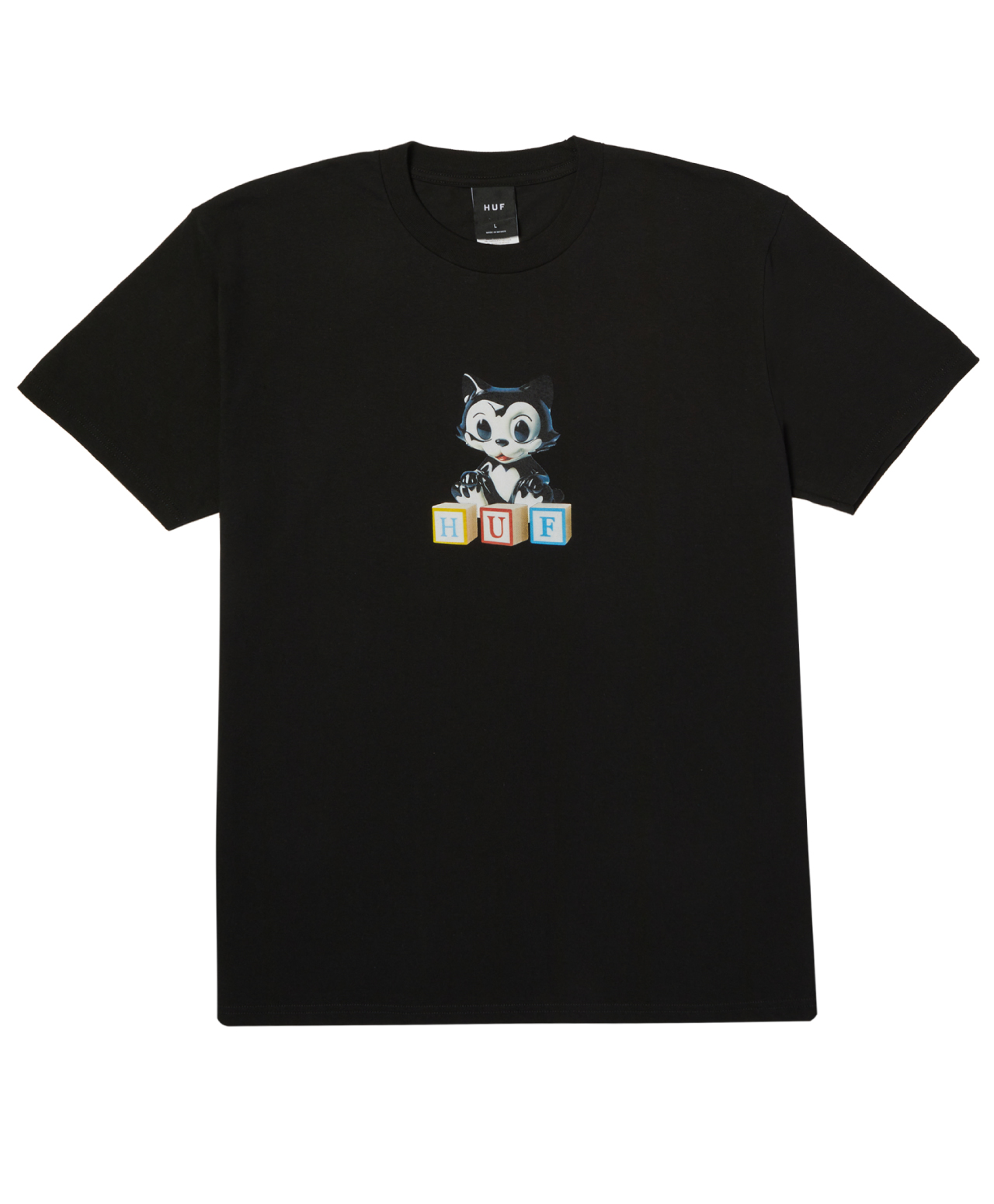 HUF BLOCKS TEE BLACK