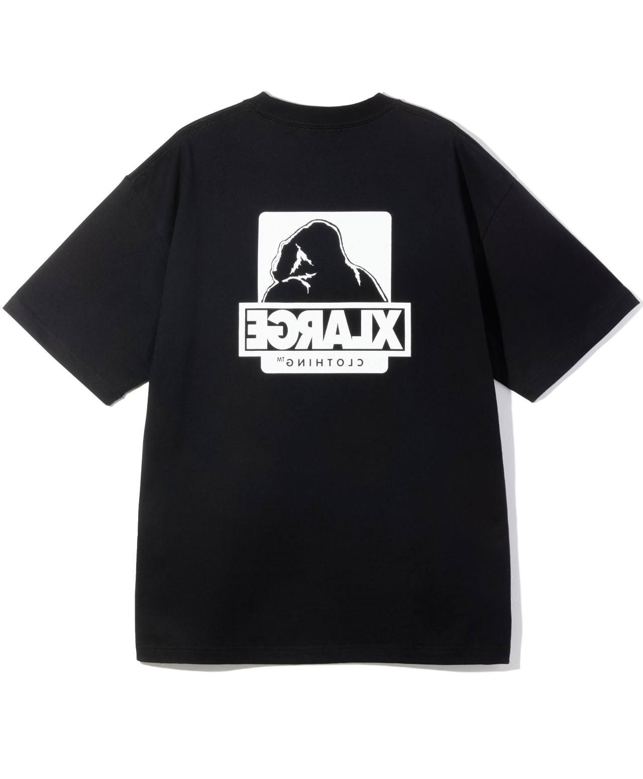 XLARGE BACKSIDE OG TEE BLACK/WHITE