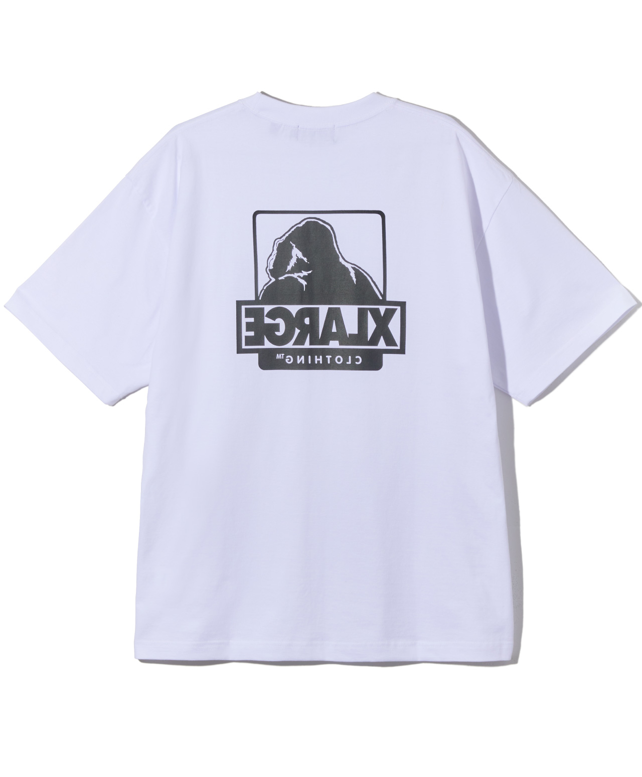 XLARGE BACKSIDE OG TEE WHITE/BLACK