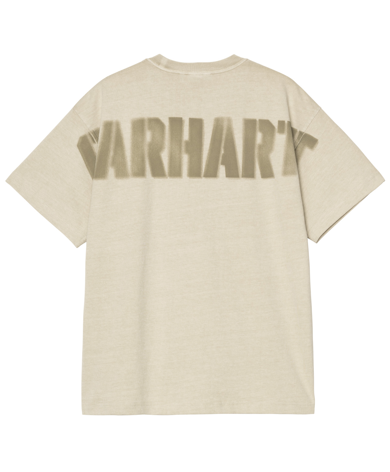 CARHARTT WIP RGGD TEE FLEUR DE SEL GARMENT DYED