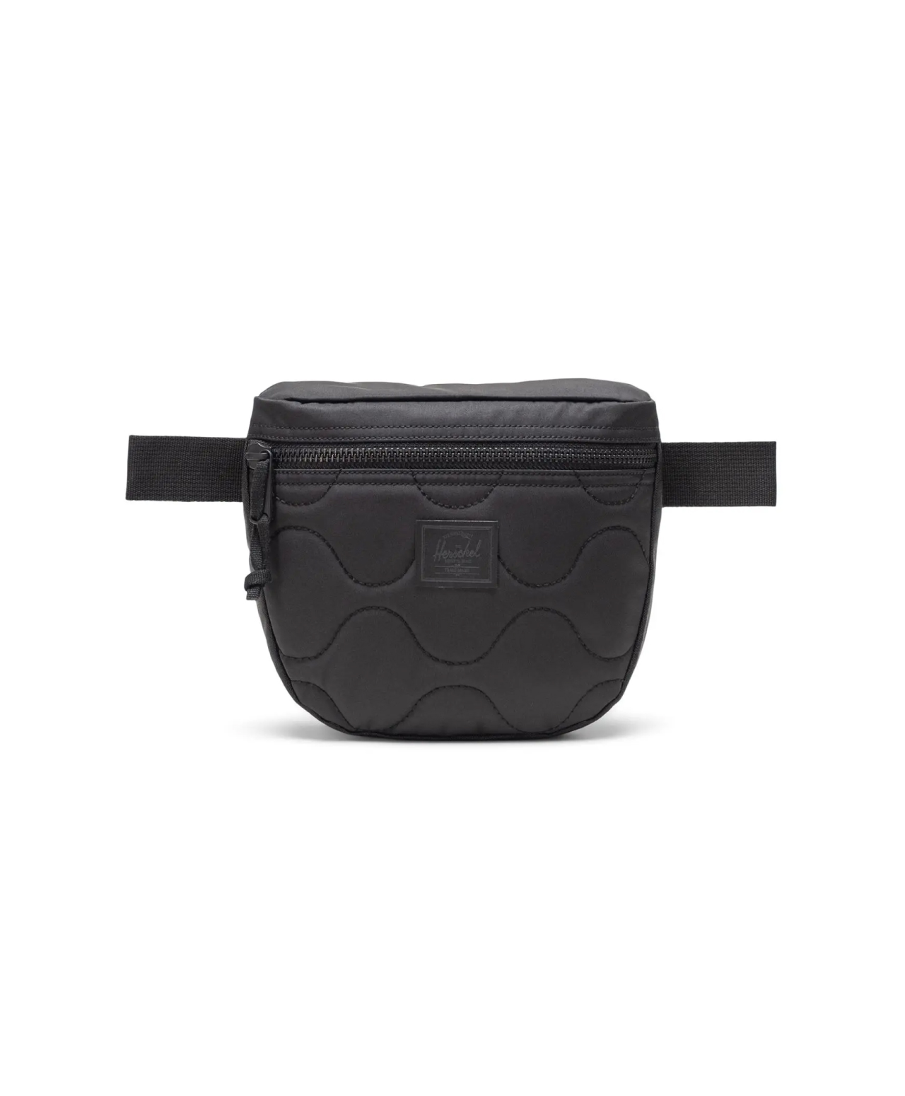 HERSCHEL SETTLEMENT QUILTED HIP PACK BLACK