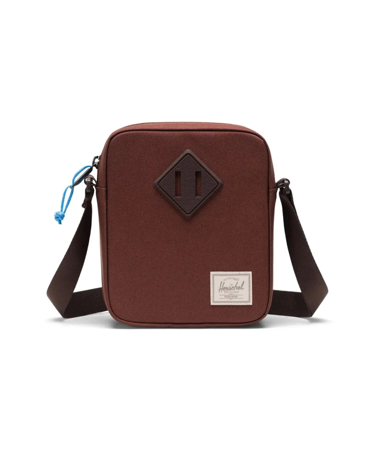 HERSCHEL HERITAGE CROSSBODY BAG BITTER CHOCOLATE/DARK ROAST