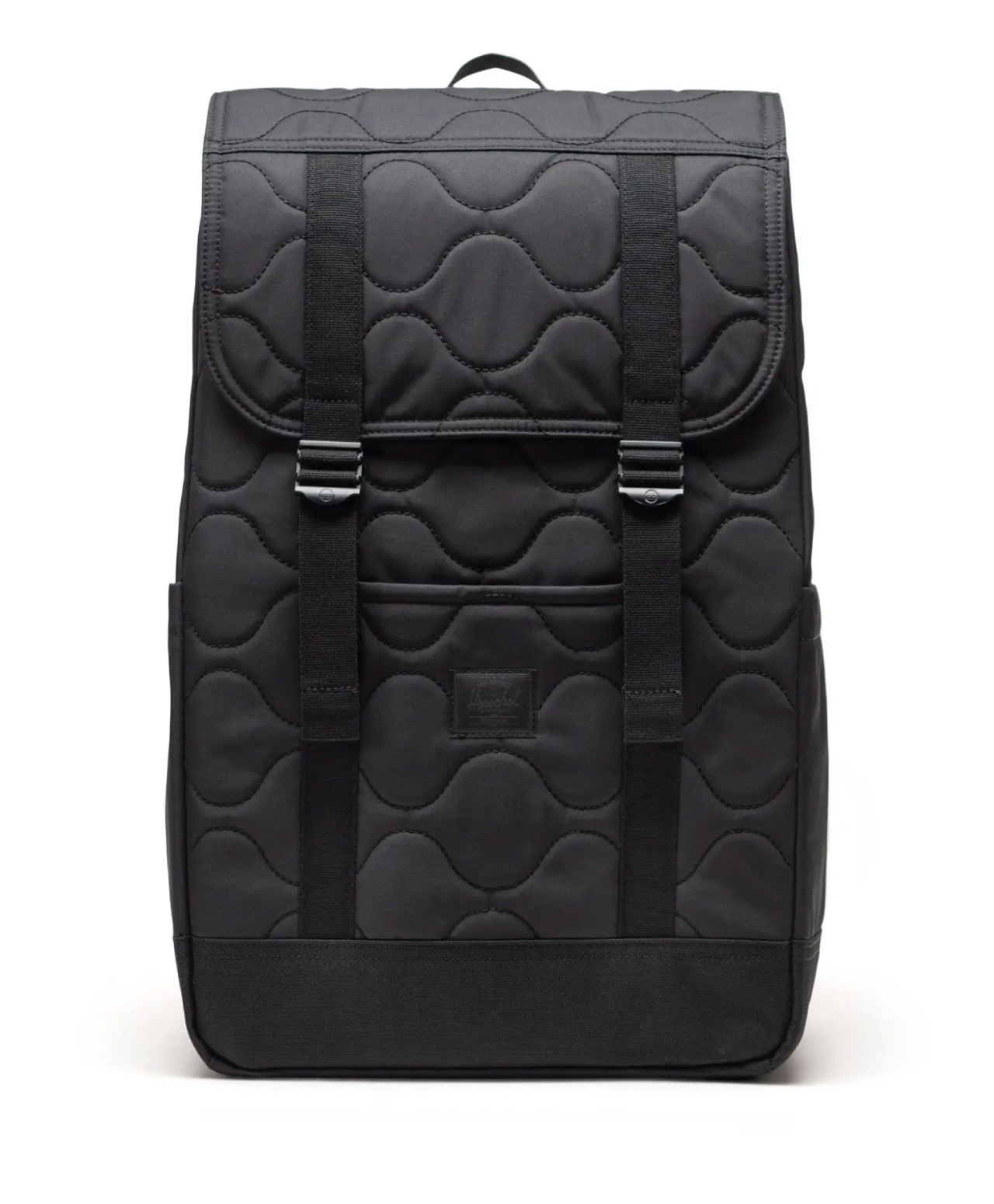 HERSCHEL RETREAT QUILTED BACKPACK BLACK