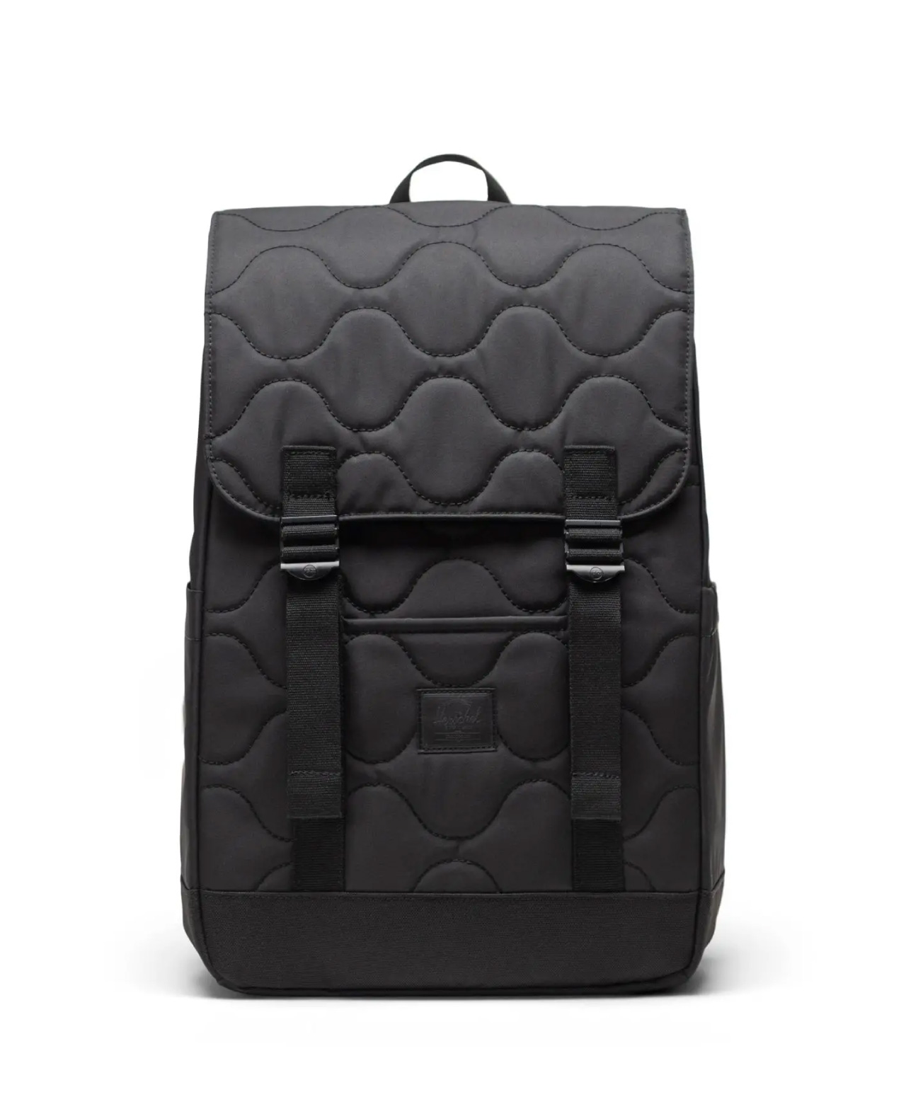 HERSCHEL RETREAT SMALL QUILTED BACKPACK BLACK
