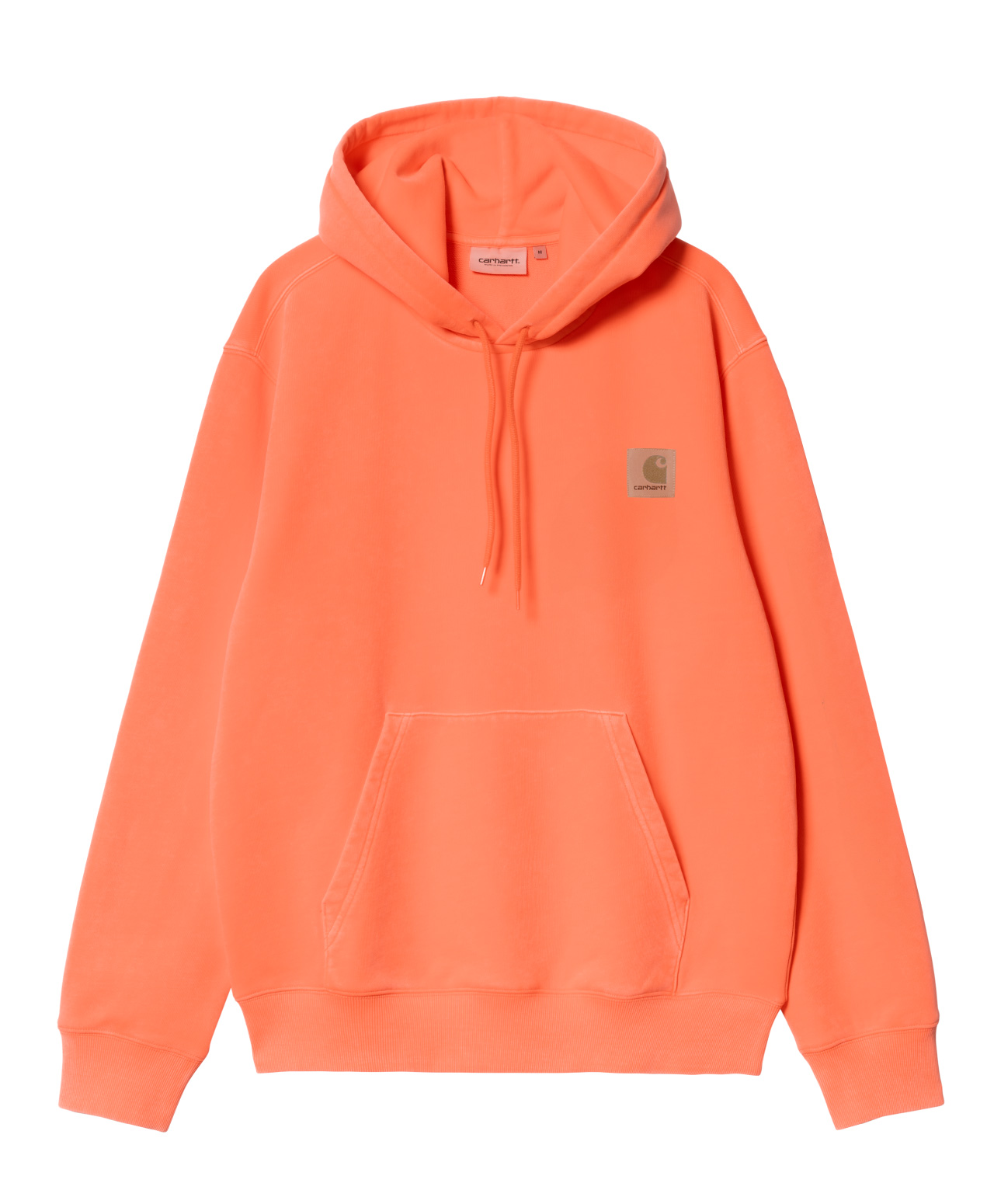 CARHARTT WIP LUMO HOOD ORANGE GARMENT DYED