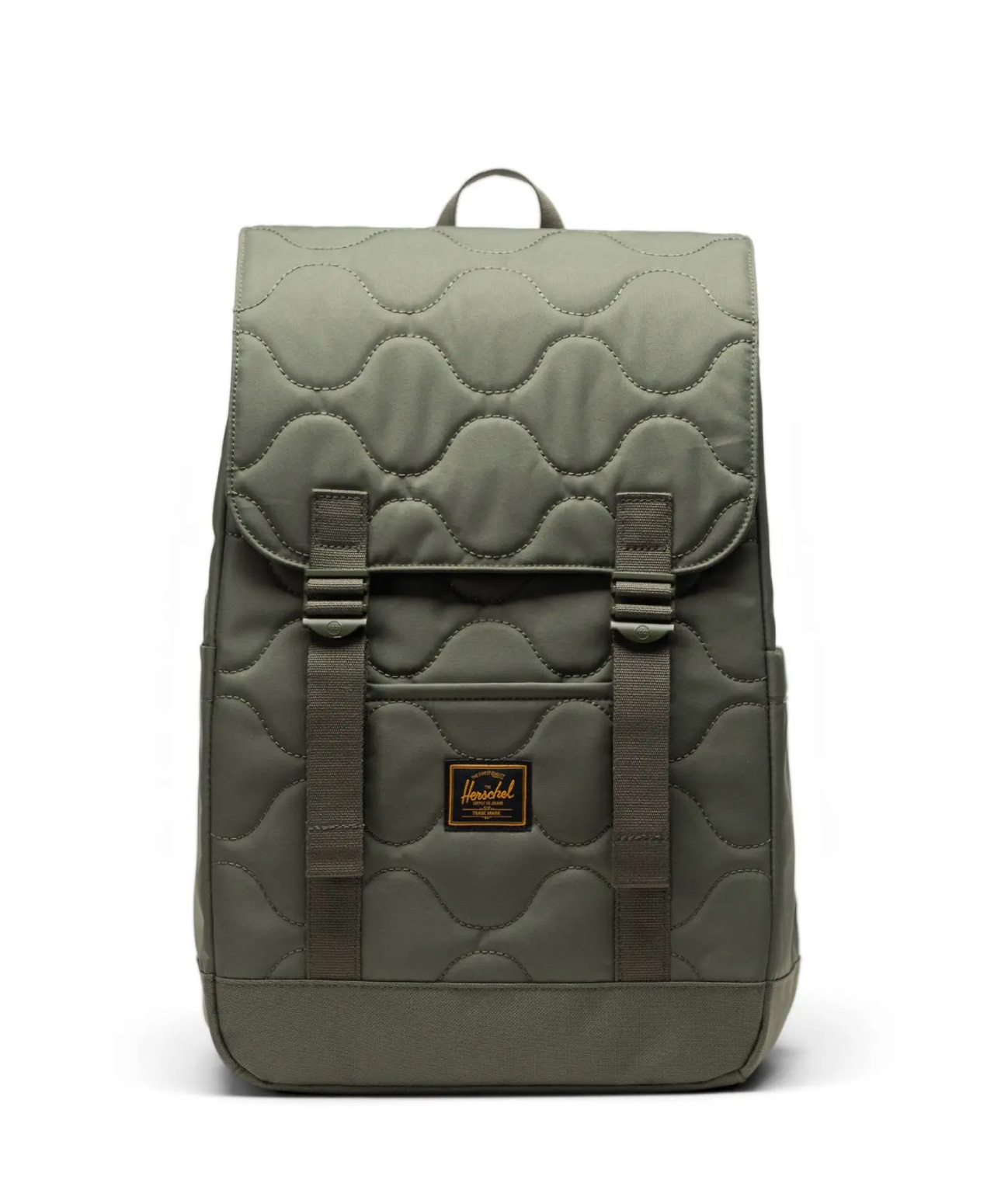 HERSCHEL RETREAT SMALL QUILTED BACKPACK BEETLE