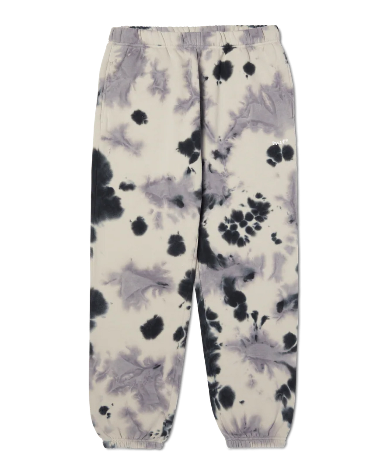 HUF TIE DYE 89 LOGO FLEECE PANTS NAVY