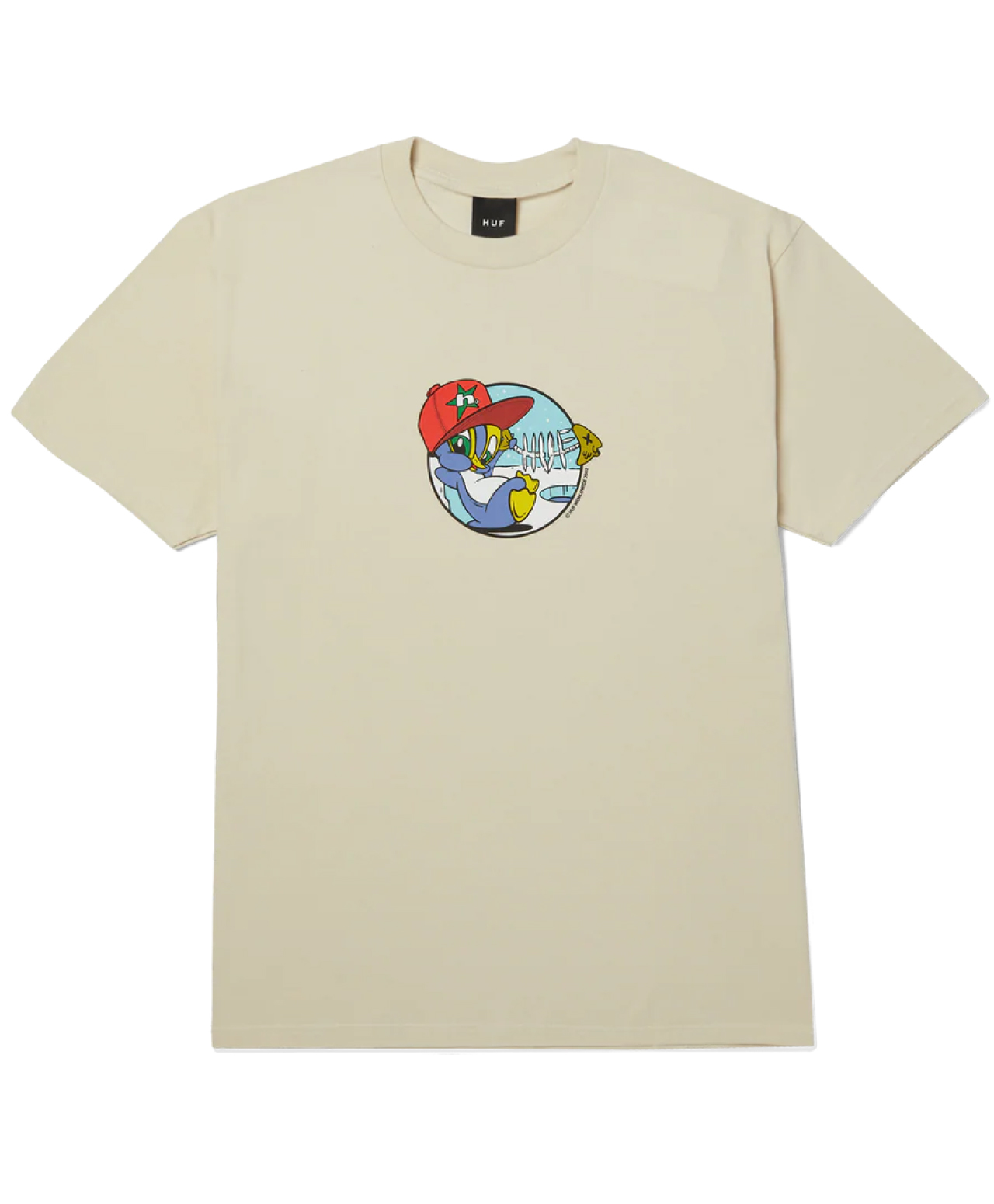 HUF DEEP FREEZE TEE BLEACH