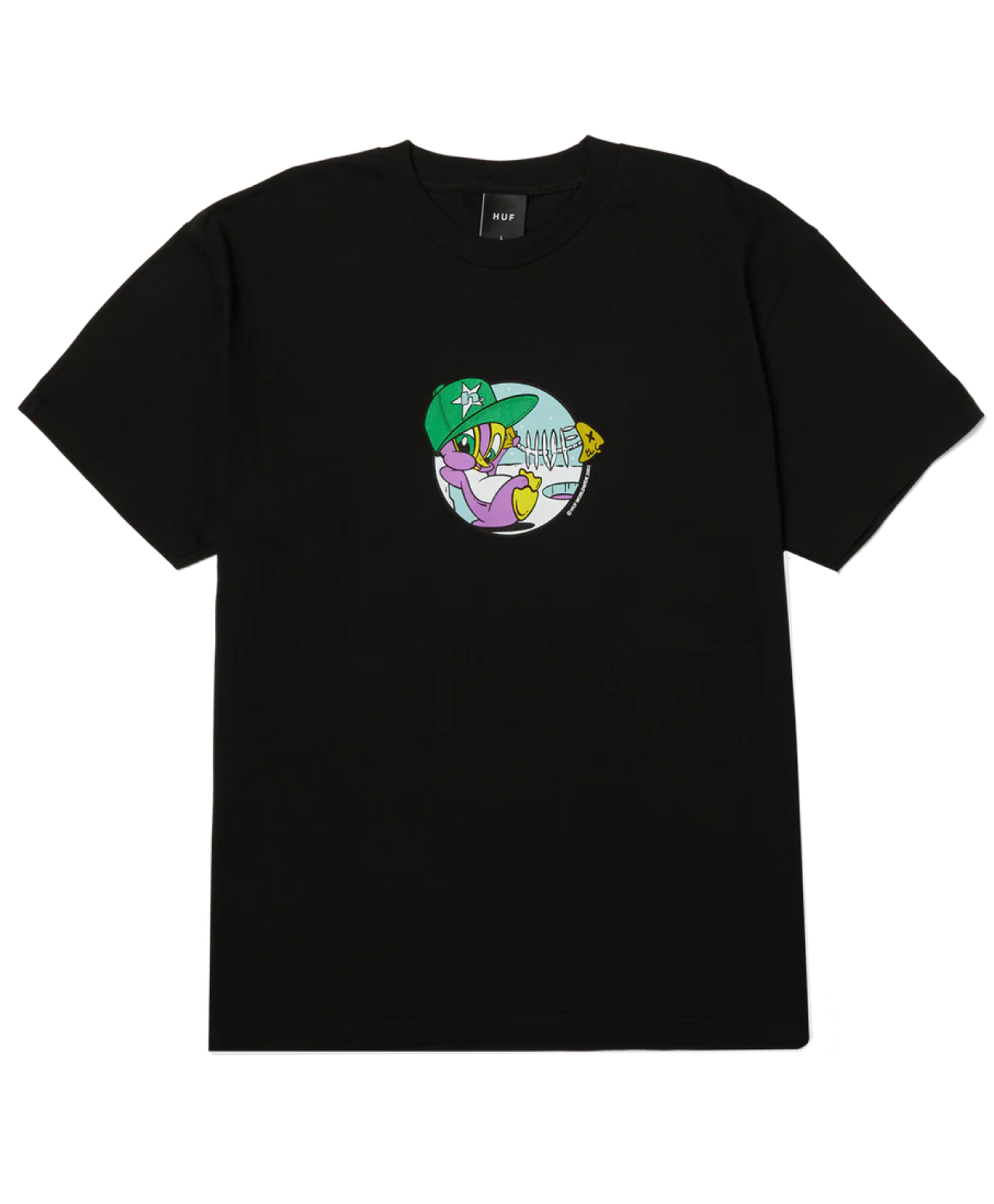 HUF DEEP FREEZE TEE BLACK