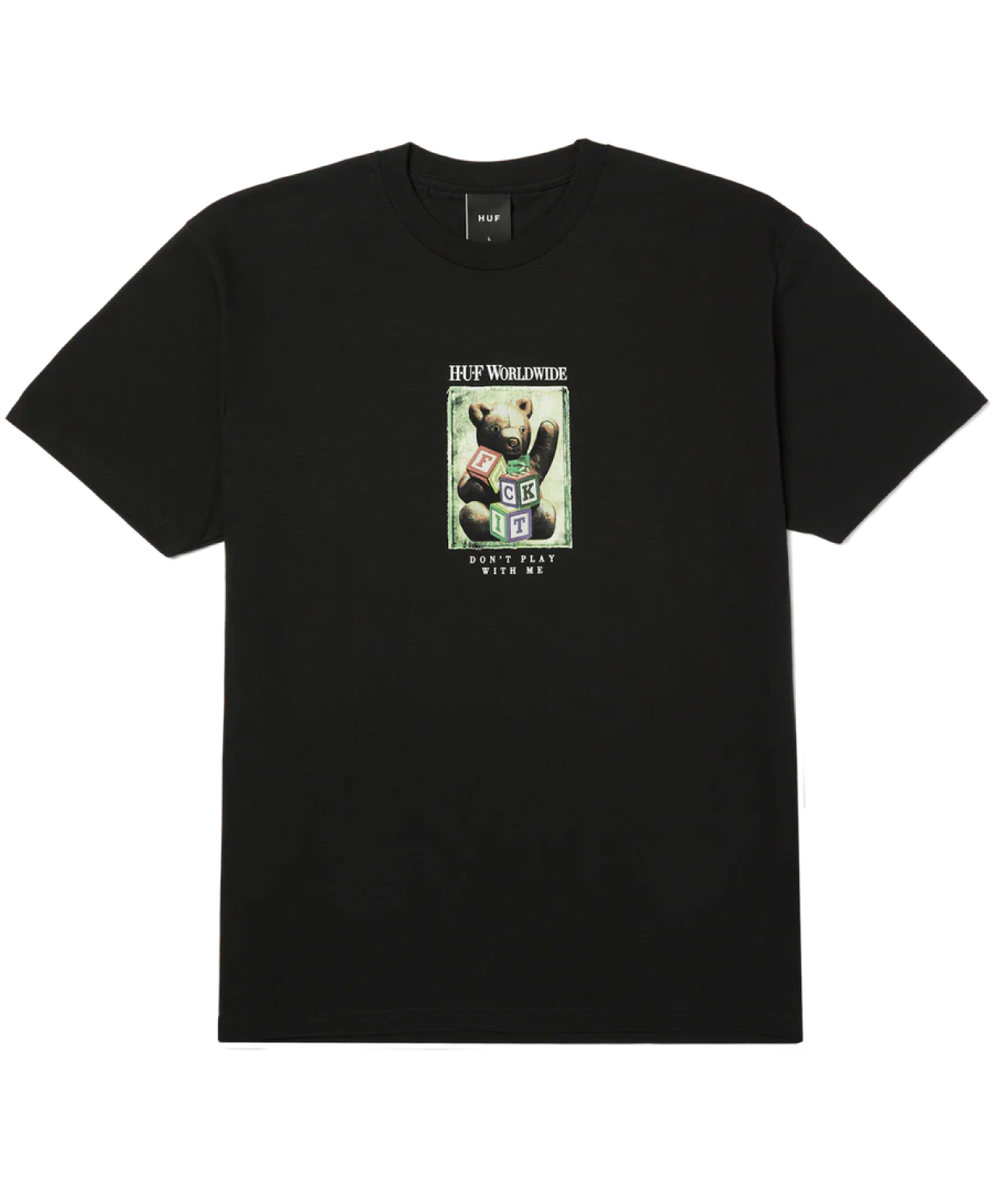 HUF GIFT BEAR TEE BLACK