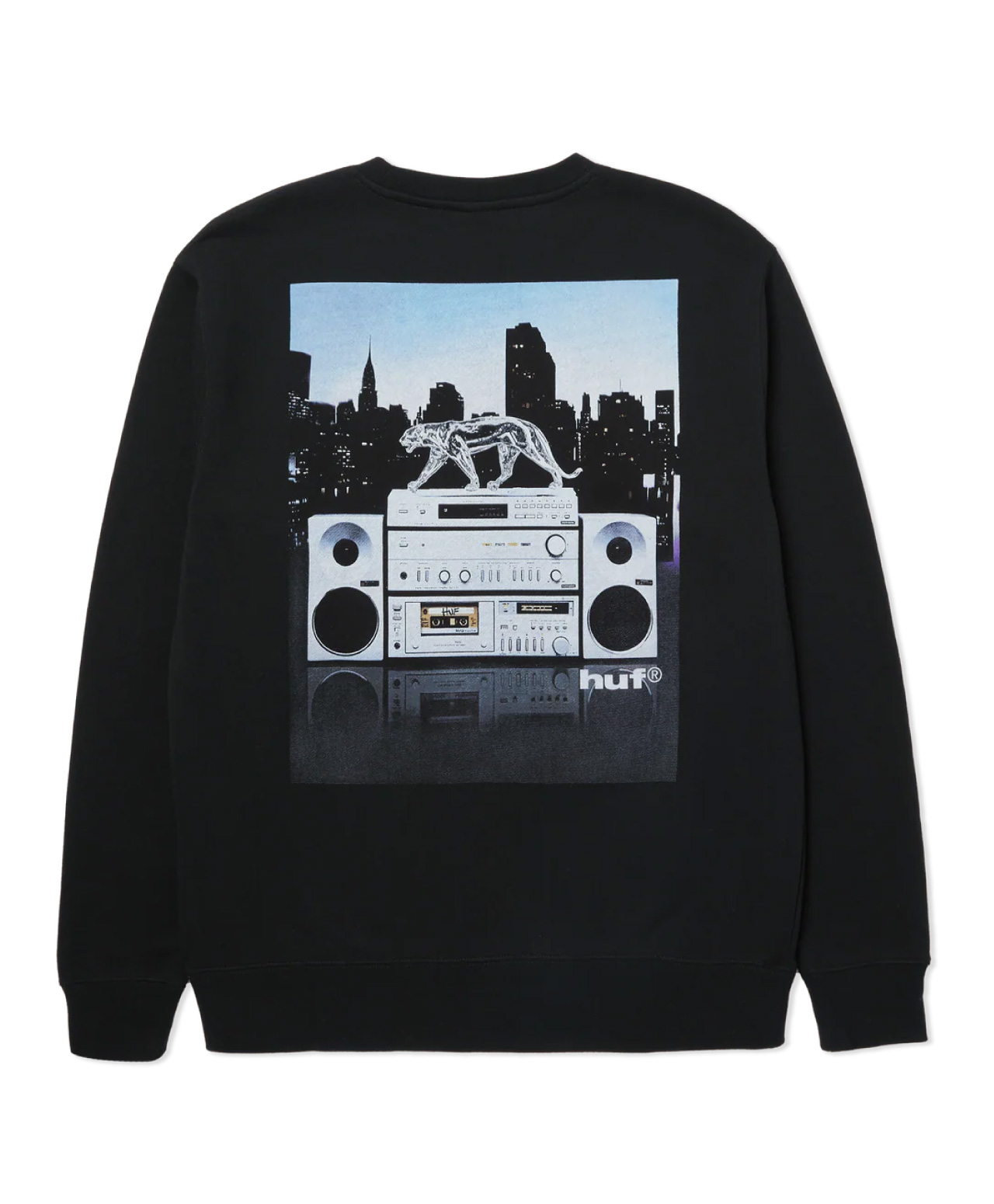 HUF MIDNIGHT RADIO CREW BLACK