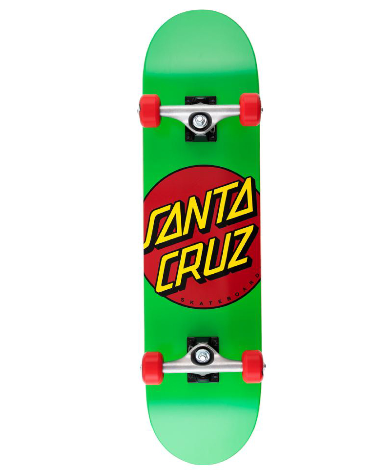 SANTA CRUZ CLASSIC DOT COMPLETE SKATEBOARD 7.8 GREEN