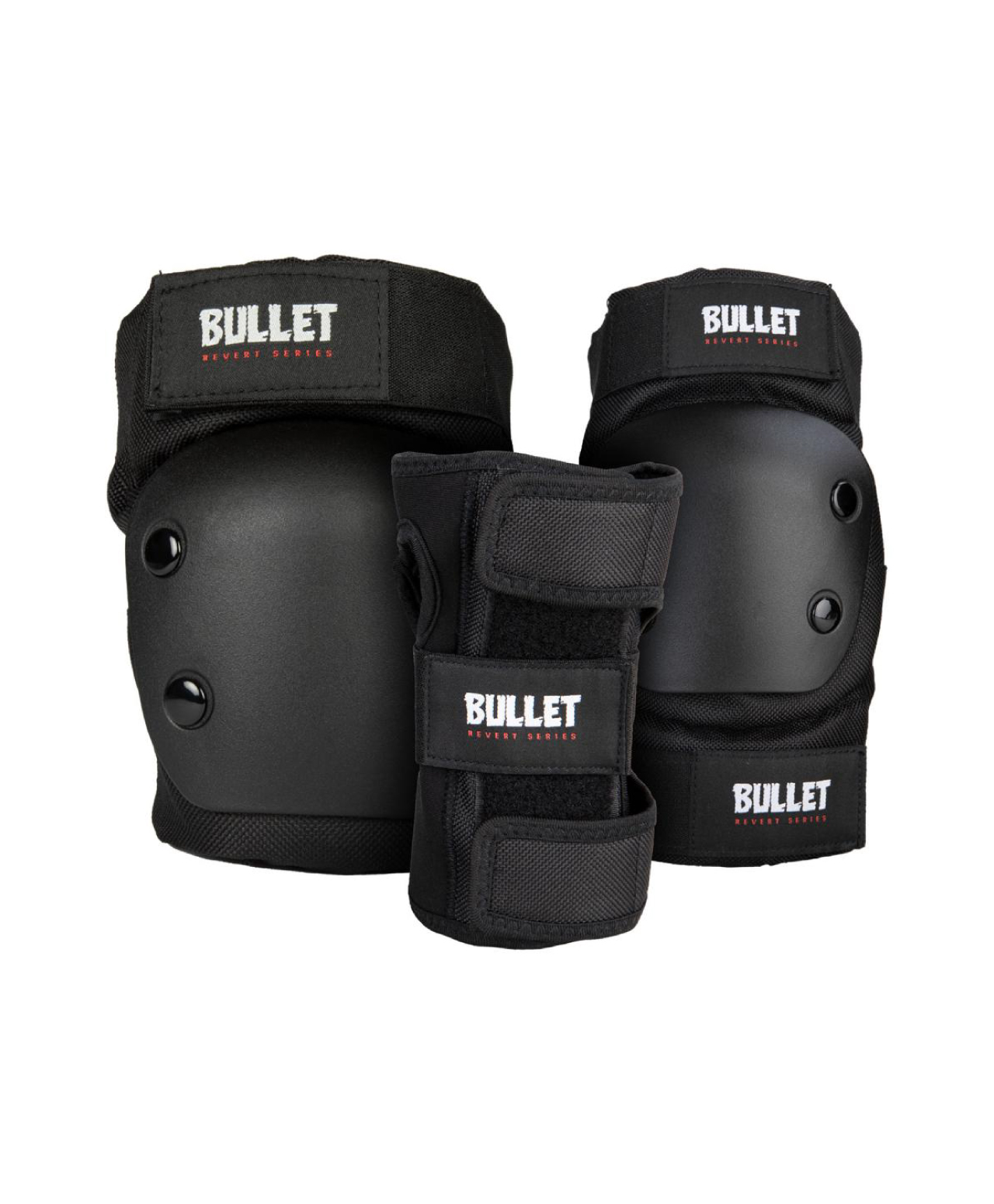BULLET JUNIOR REVERT COMBO TRIPLE PADSET BLACK