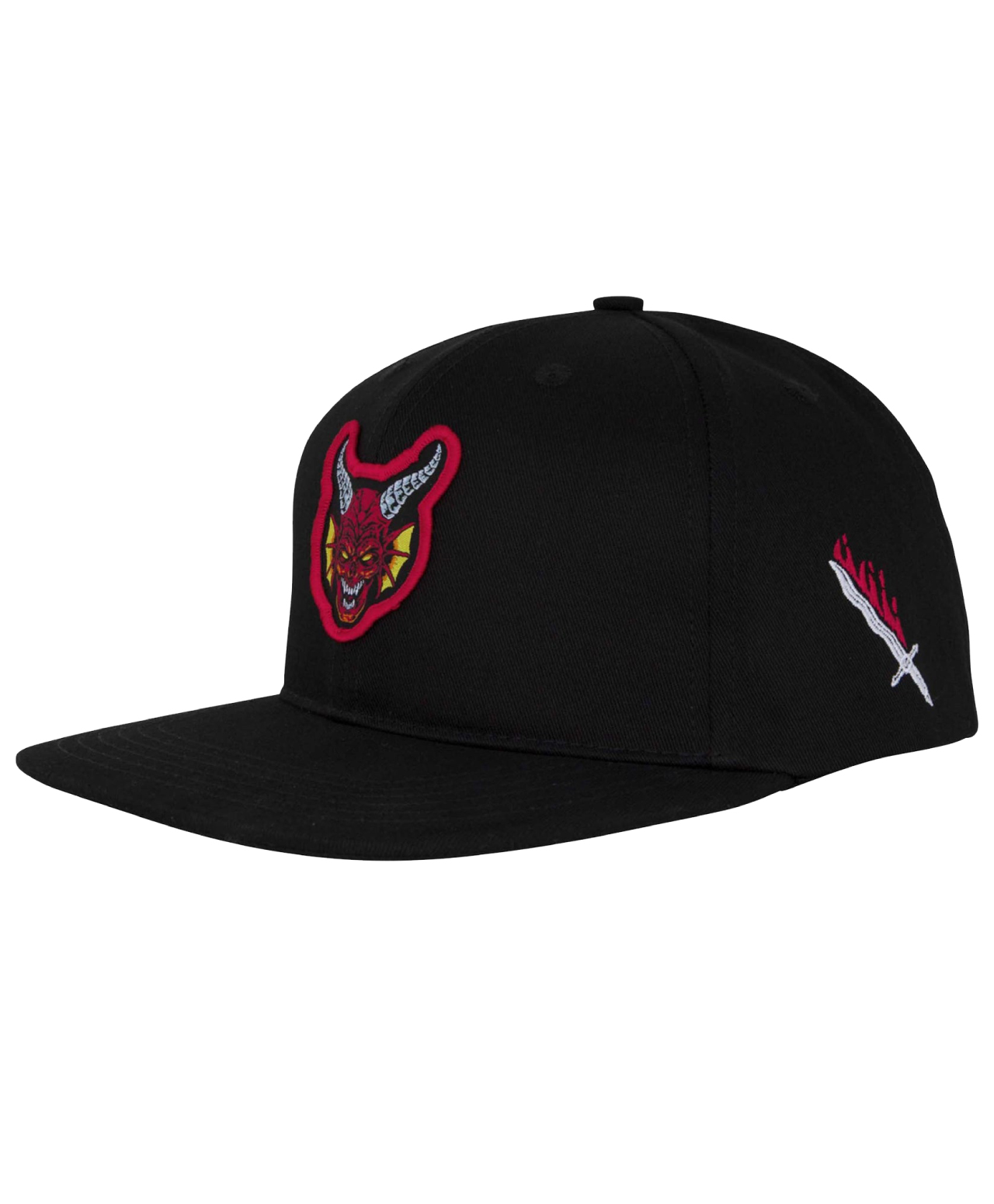 SANTA CRUZ X STRANGER THINGS SNAPBACK BLACK