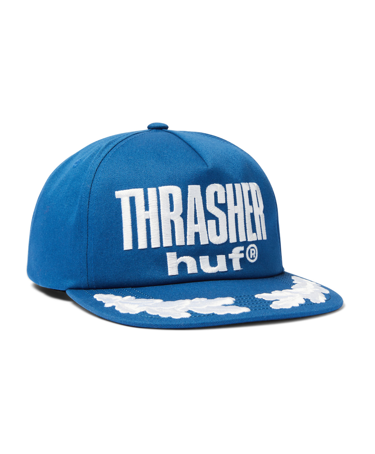HUF X THRASHER ALOHA HAT BLUE