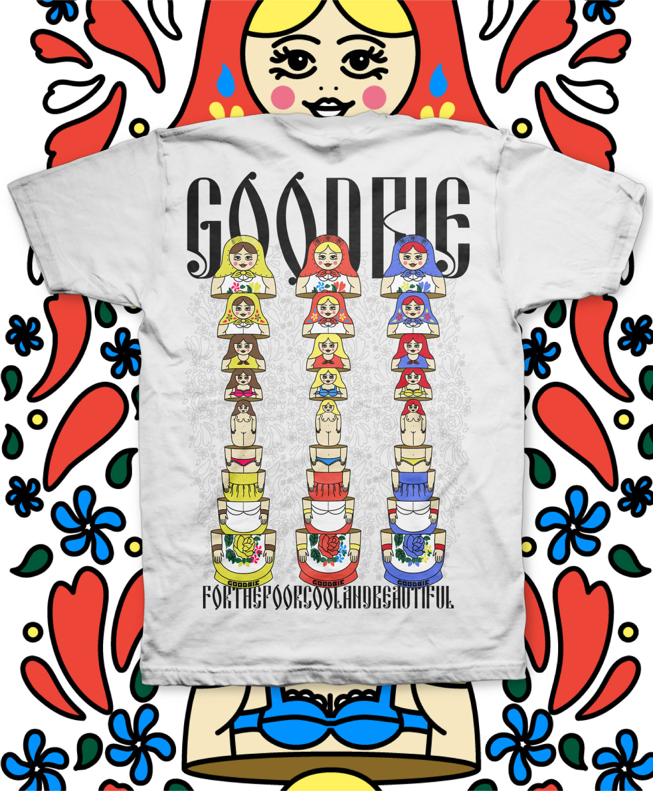 GOODBIE SPYCE GIRLS TEE WHITE
