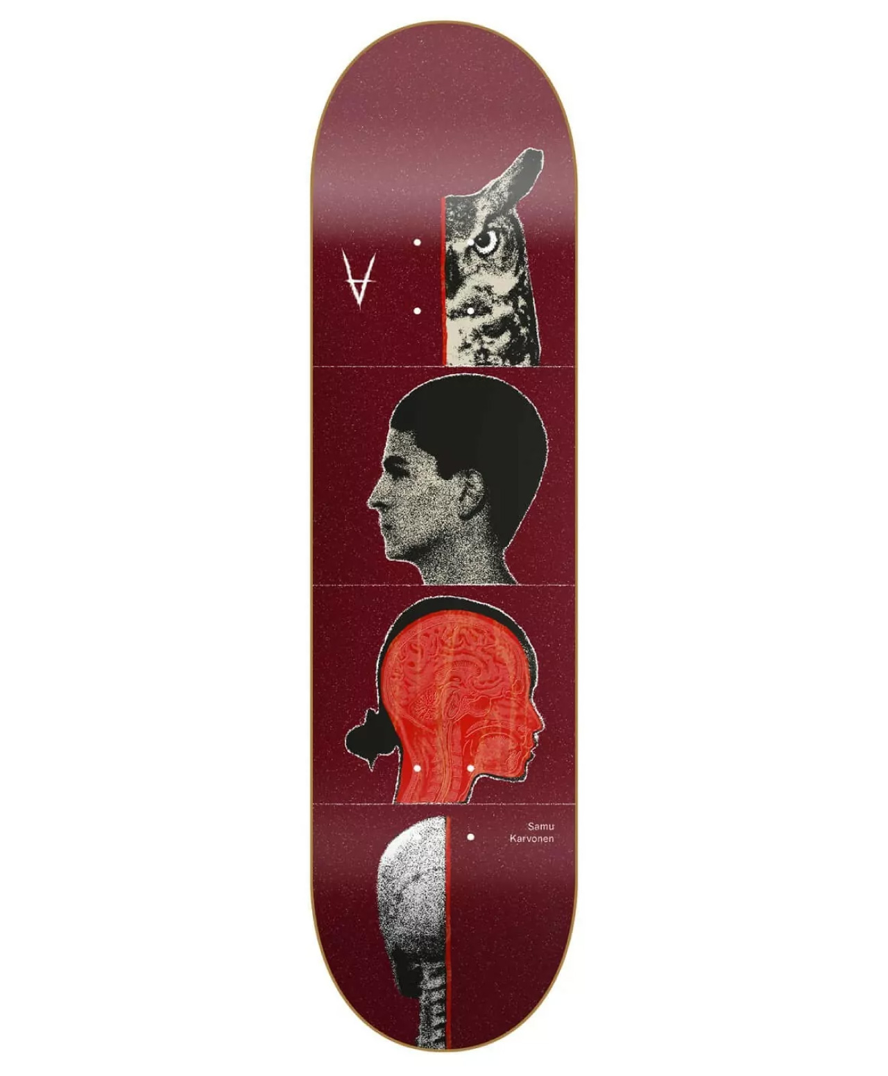 ANTIZ FACES - SAMU KARVONEN SKATE DECK 8.125 MULTI