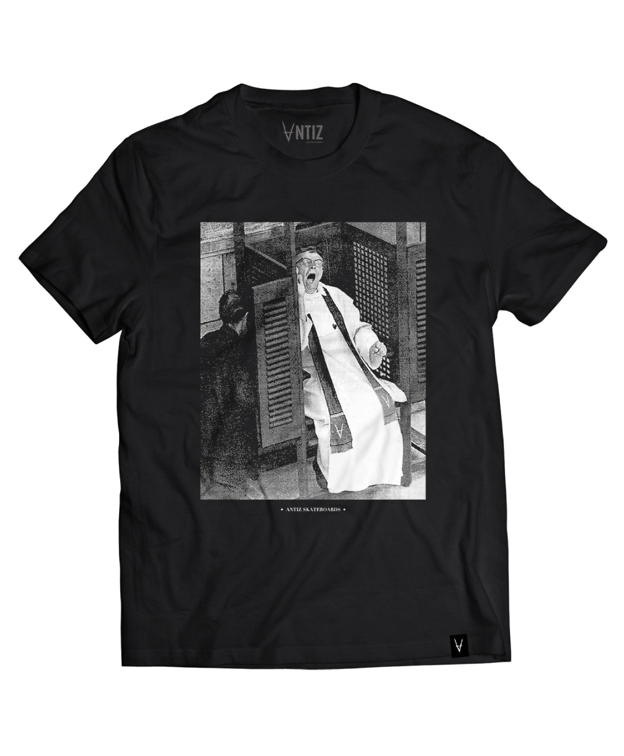 ANTIZ BISHOP TEE BLACK
