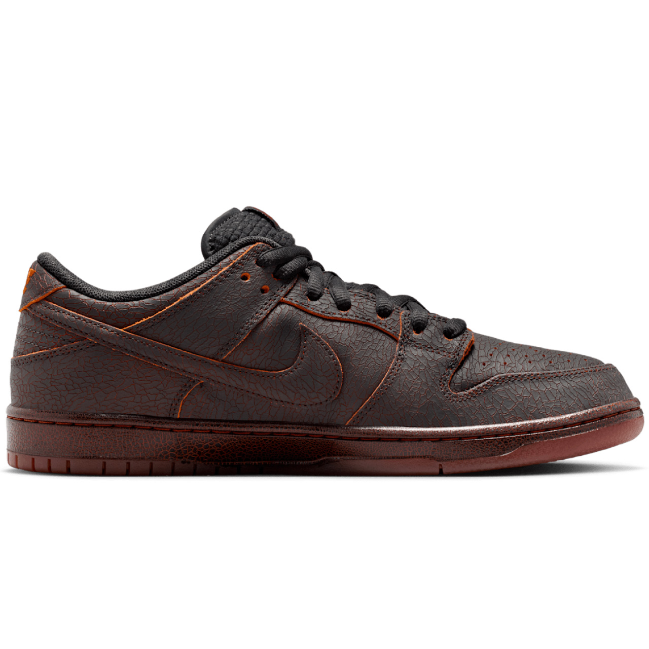 NIKE SB DUNK LOW PRO KRAMPUS DARK SMOKE GREY/CAMPFIRE ORANGE-BLACK