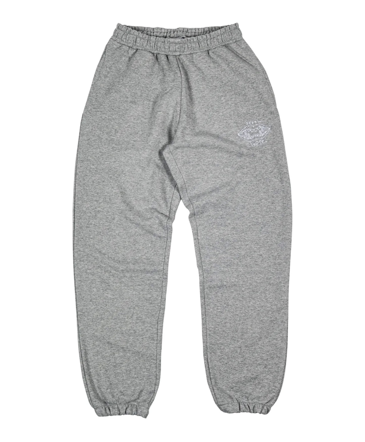 SCREW LOOSE TRACKSUIT PANTS GREY