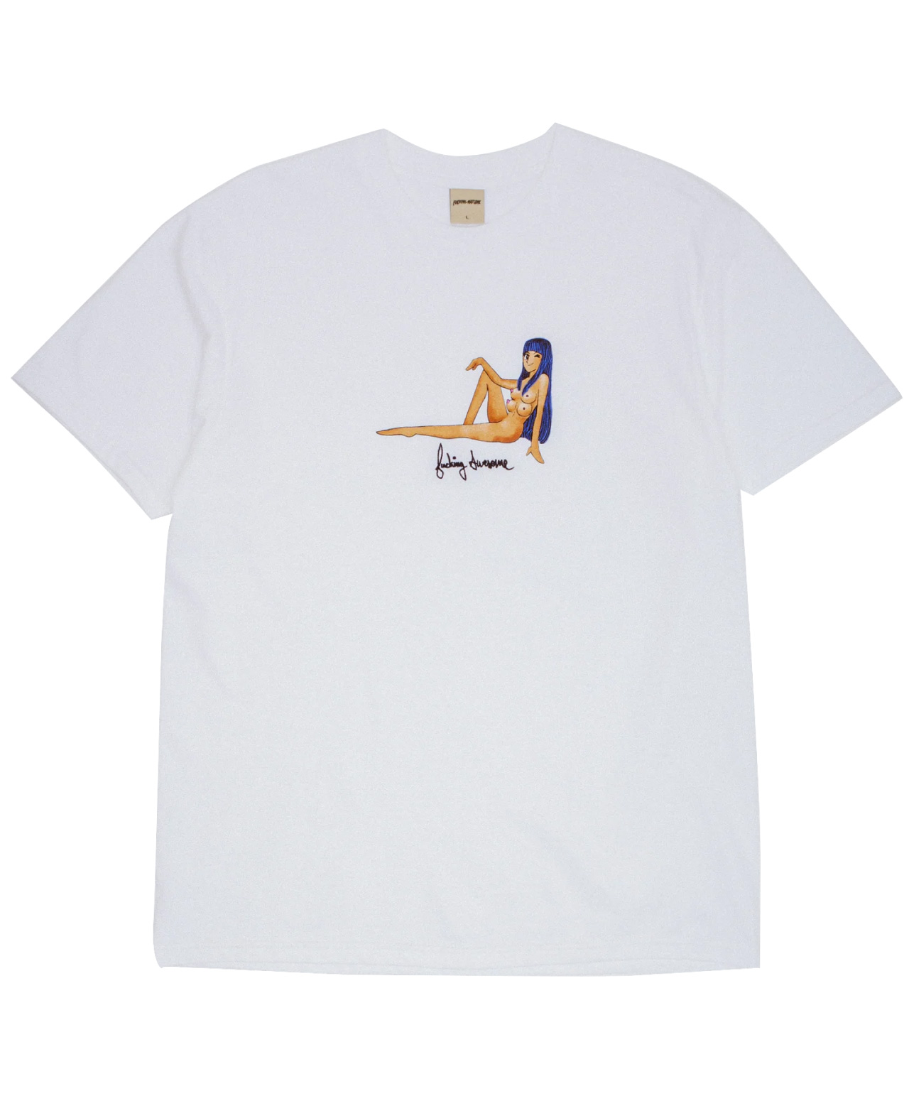 FUCKING AWESOME FA WORLD GIRL TEE WHITE