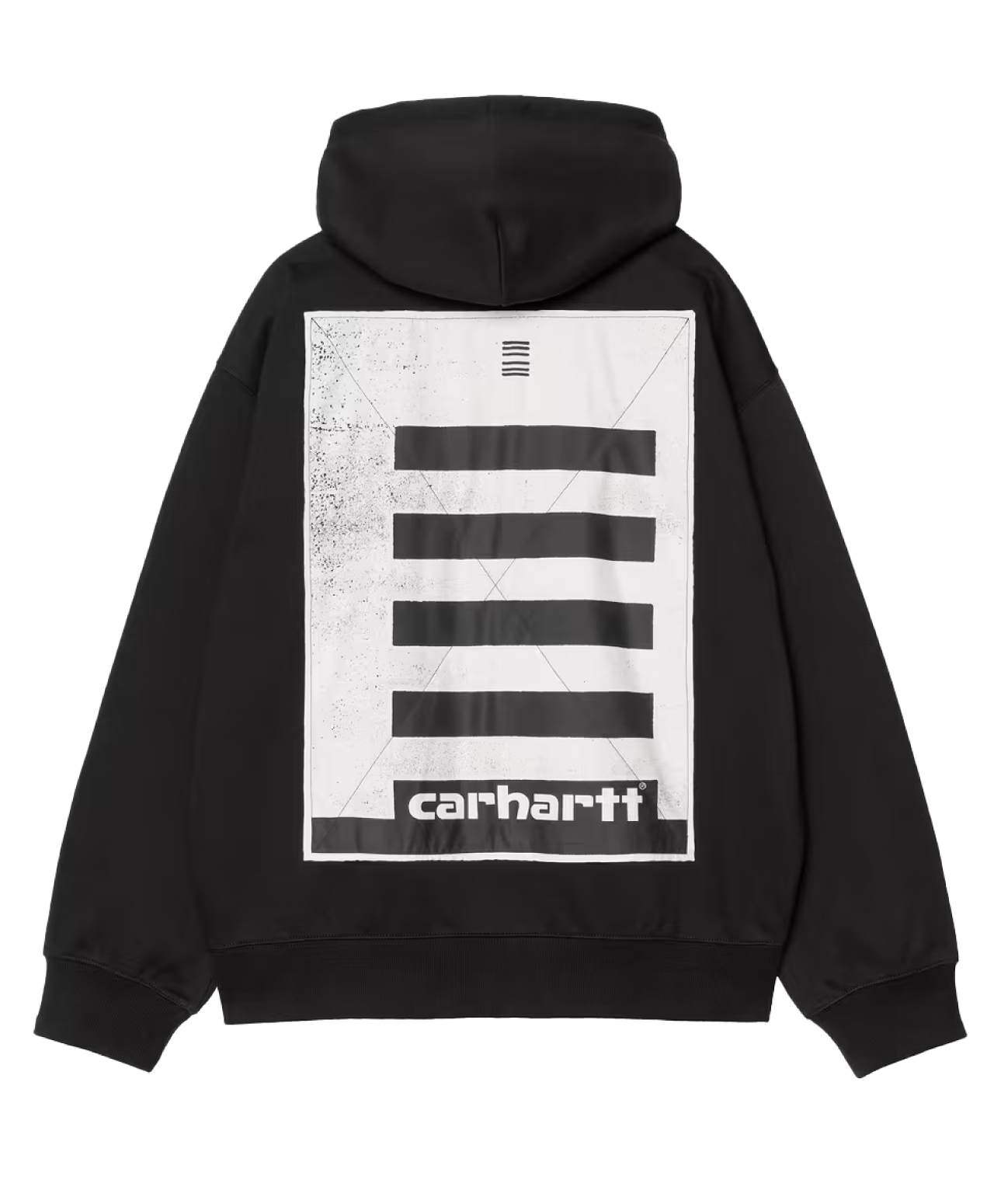 CARHARTT ARCHIVE LINES HOODED JACKET BLACK