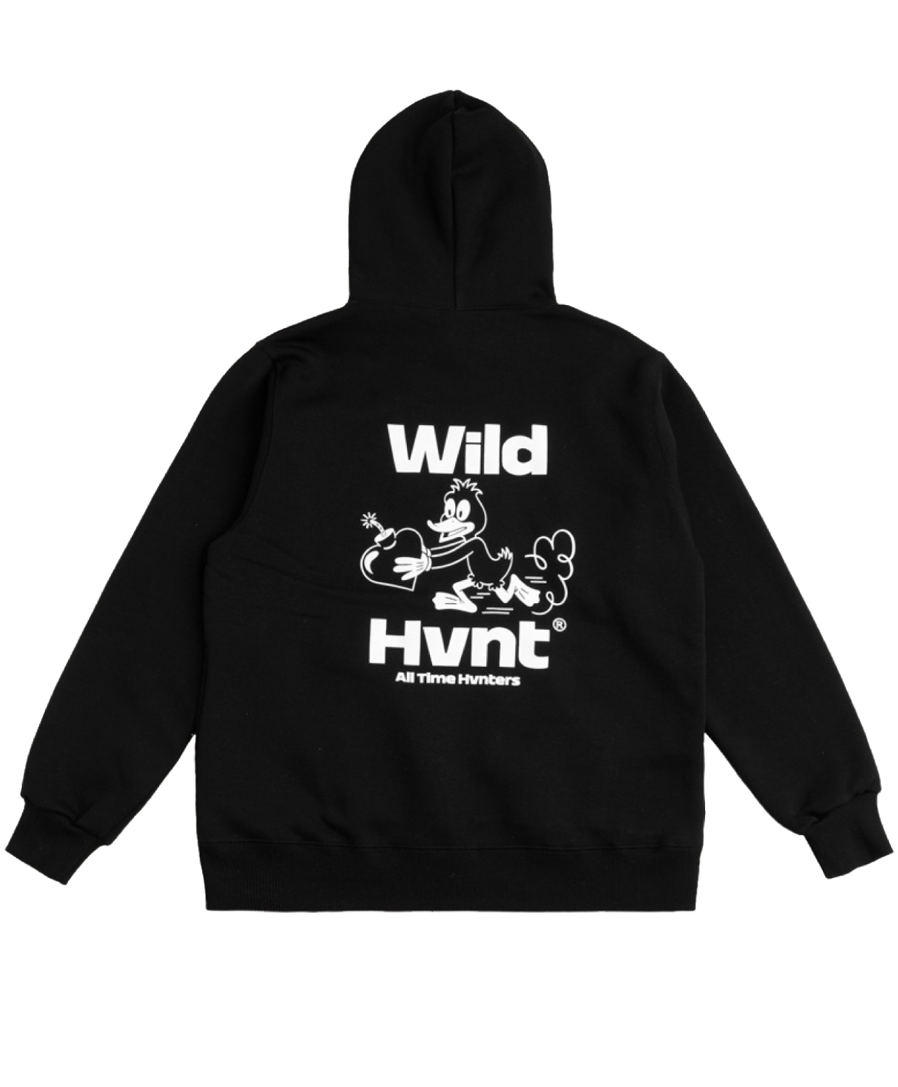 HVNT ALL TIME HVNTERS HOOD BLACK
