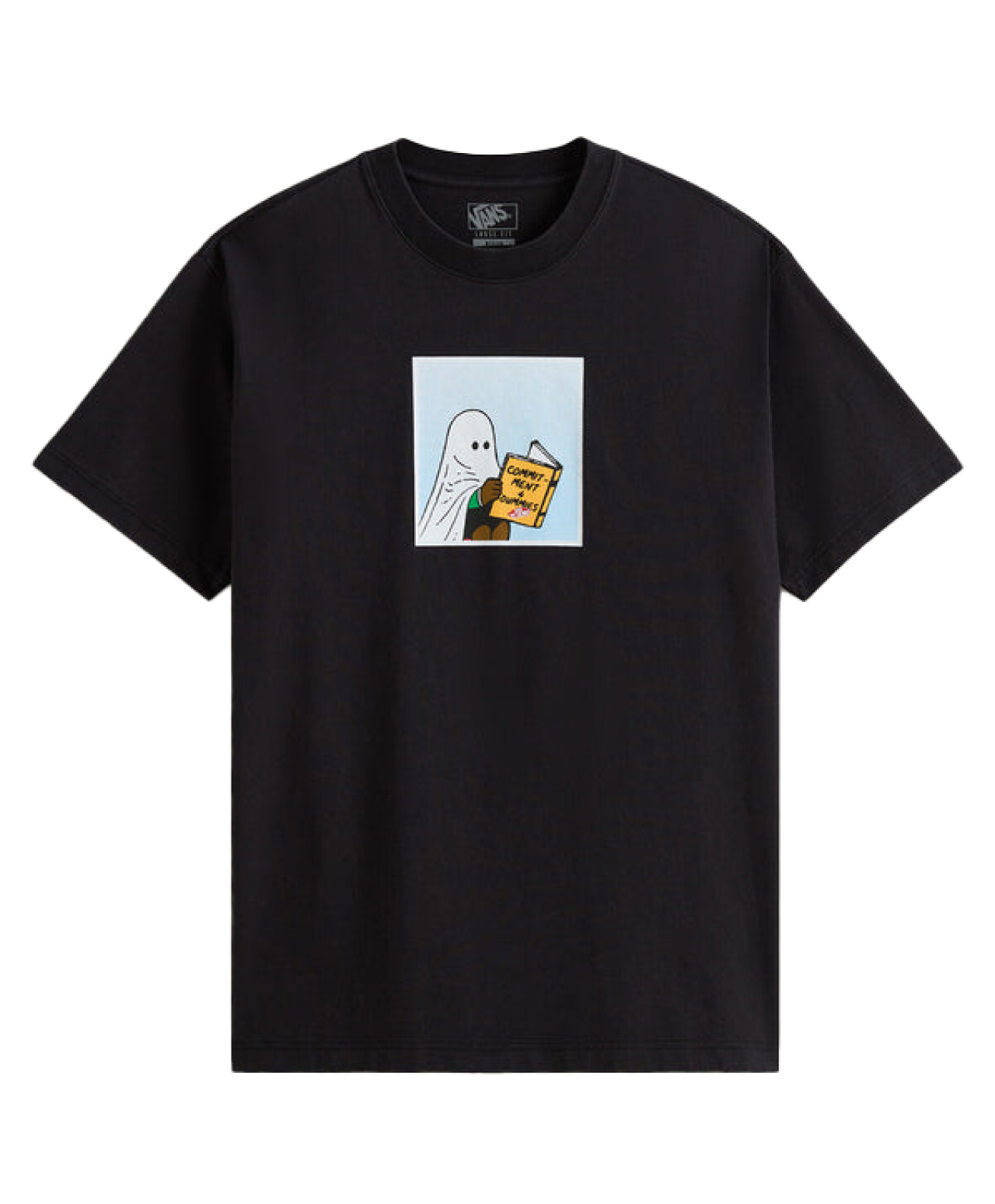 VANS COMMITMENT 4 DUMMIES LOOSE TEE BLACK