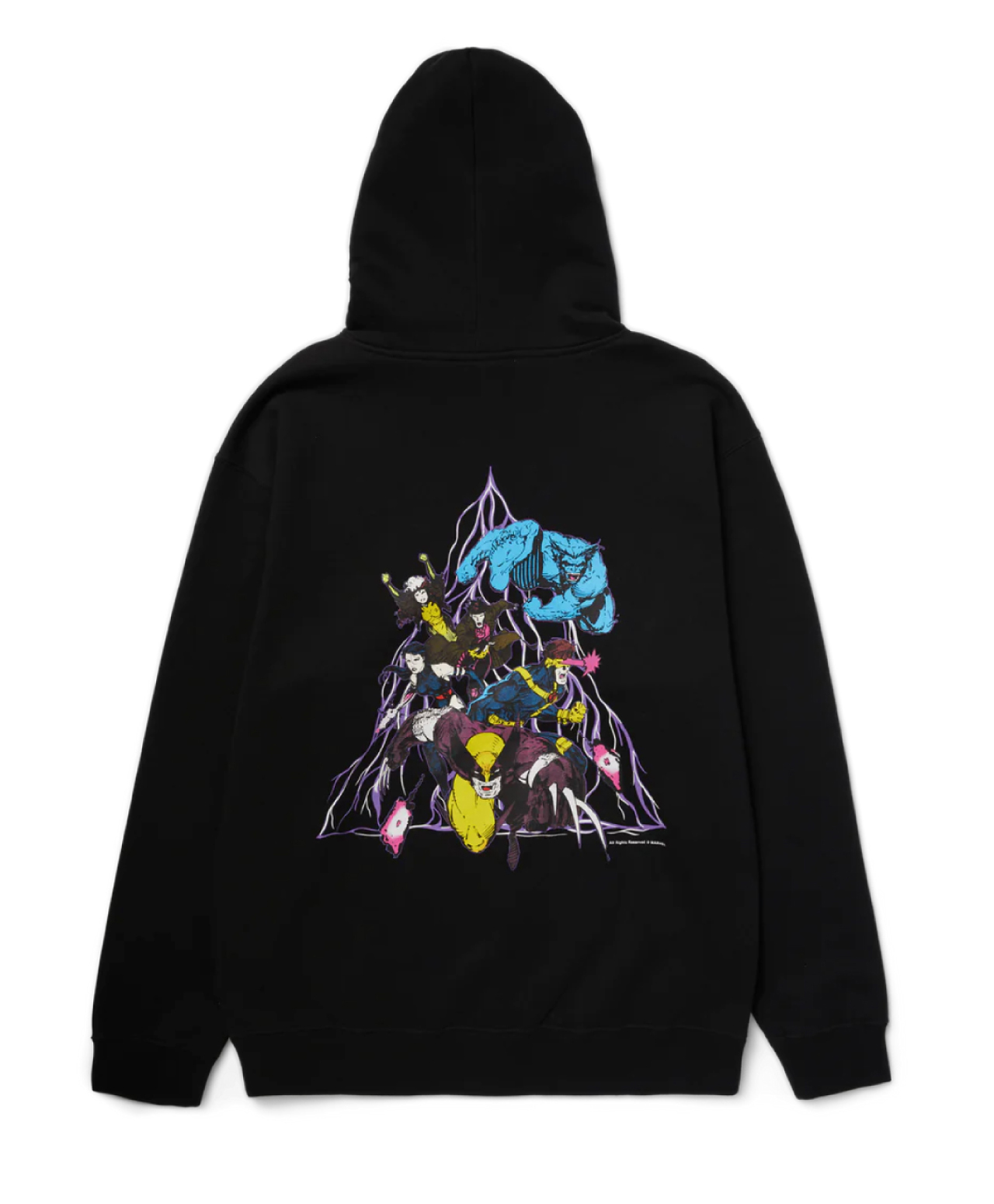 HUF X X-MEN TRIPLE TRIANGLE HOOD BLACK