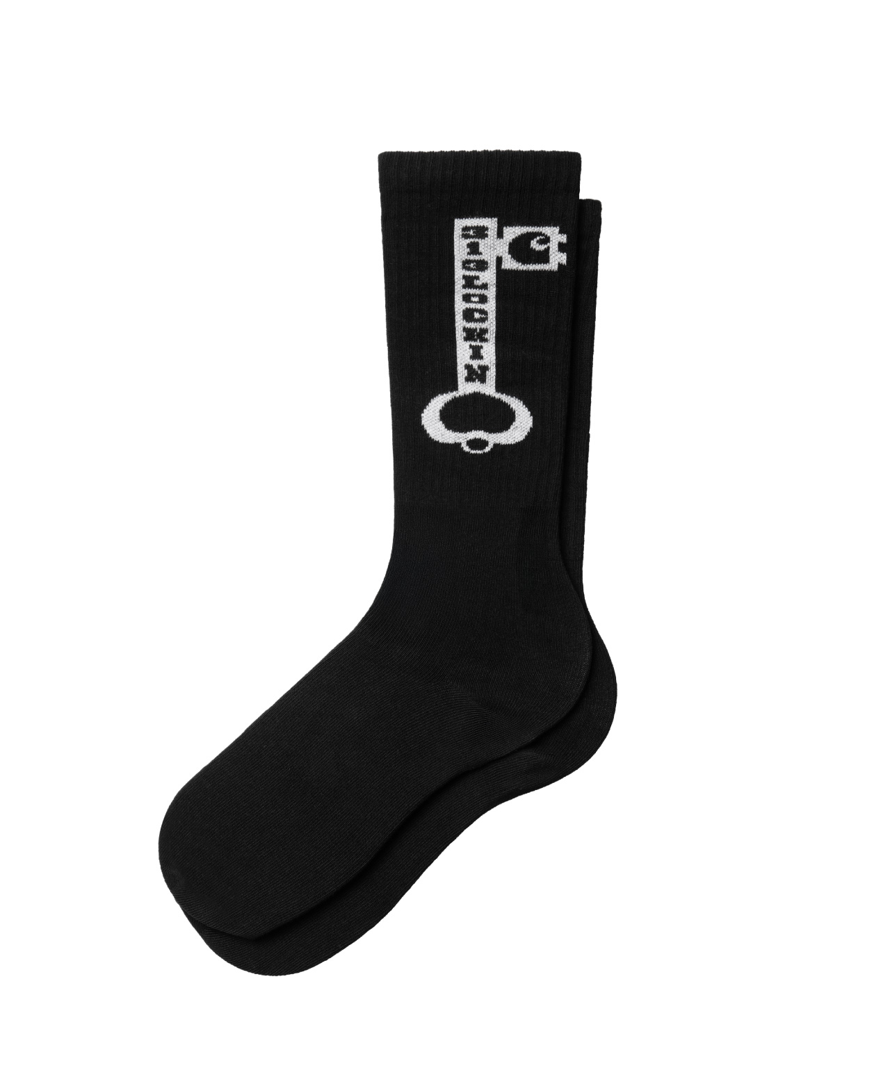 CARHARTT WIP LOCKED SOCKS BLACK/WHITE