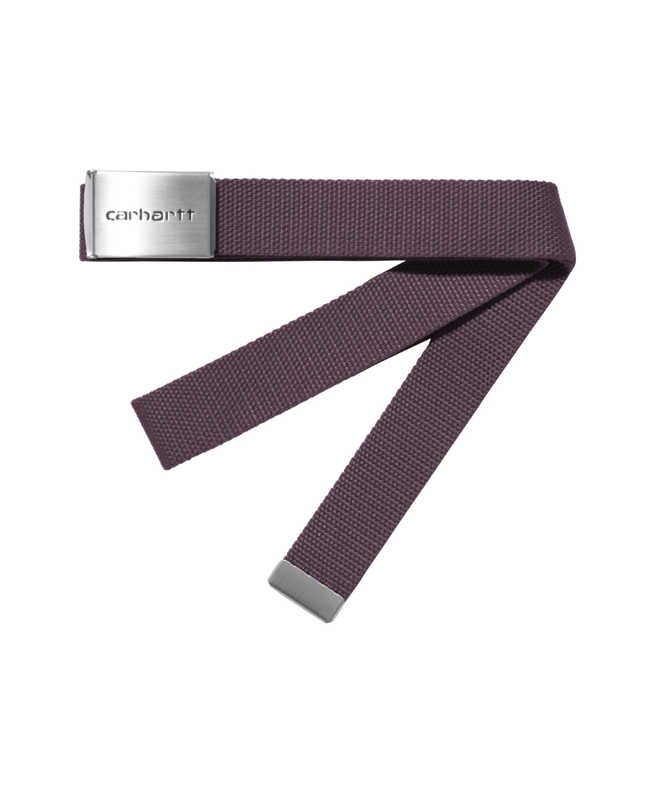 CARHARTT WIP CLIP BELT CHROME COZY PURPLE