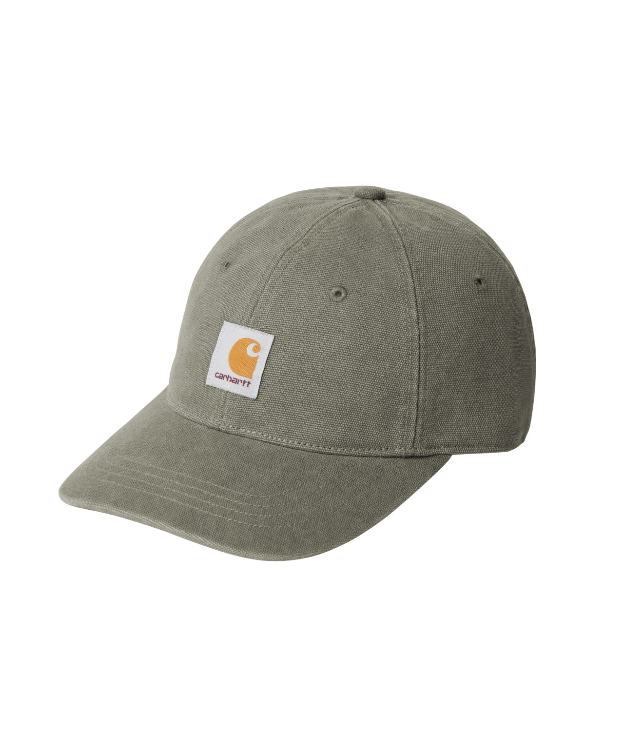 CARHARTT WIP CANVAS CAP LEAF STONE WASHED