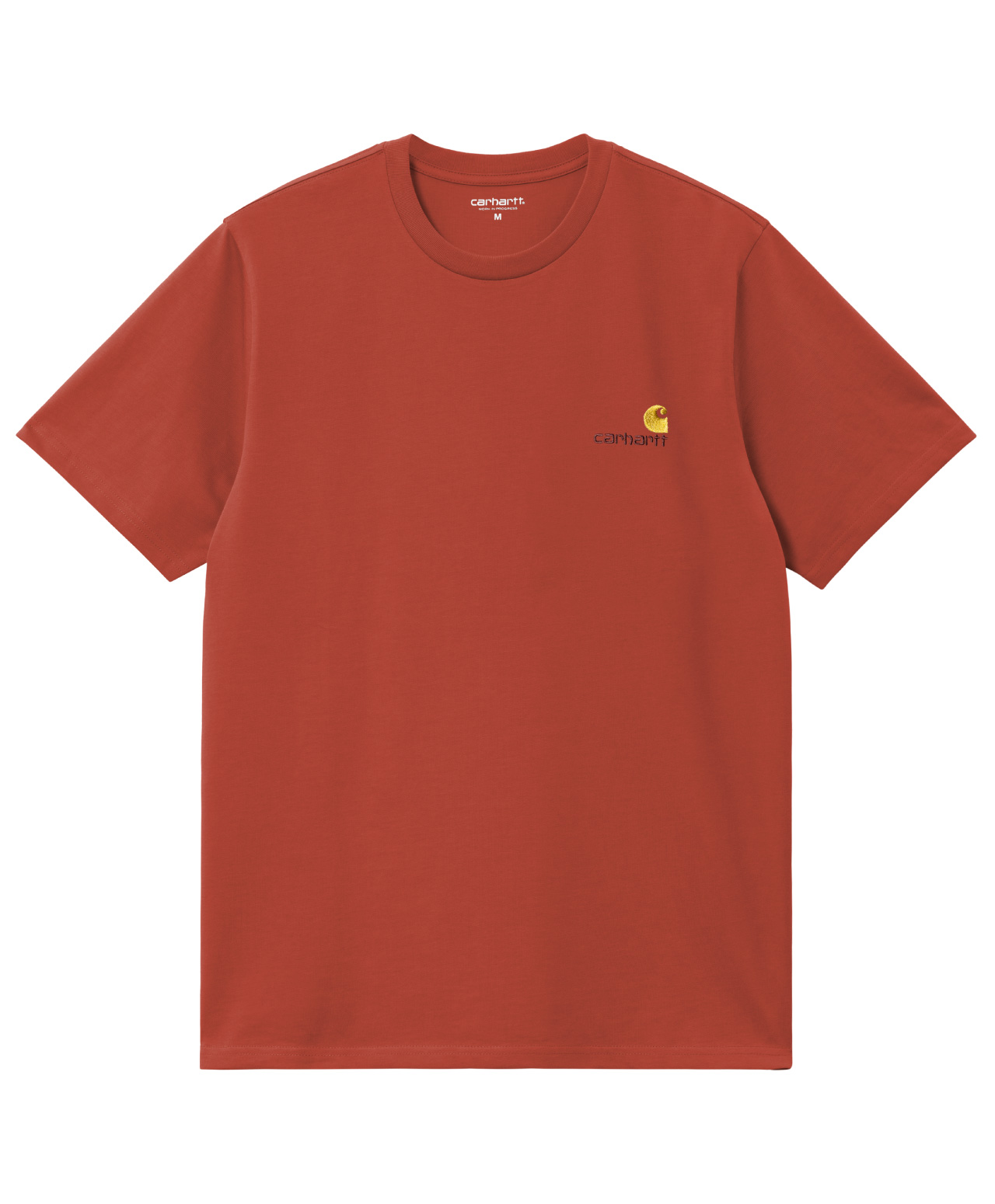 CARHARTT WIP AMERICAN SCRIPT TEE OXIDE RED