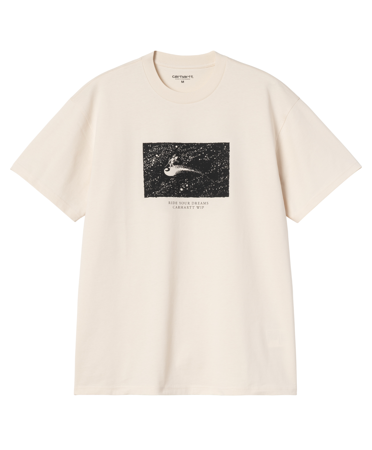 CARHARTT WIP RIDE YOUR DREAMS TEE NATURAL